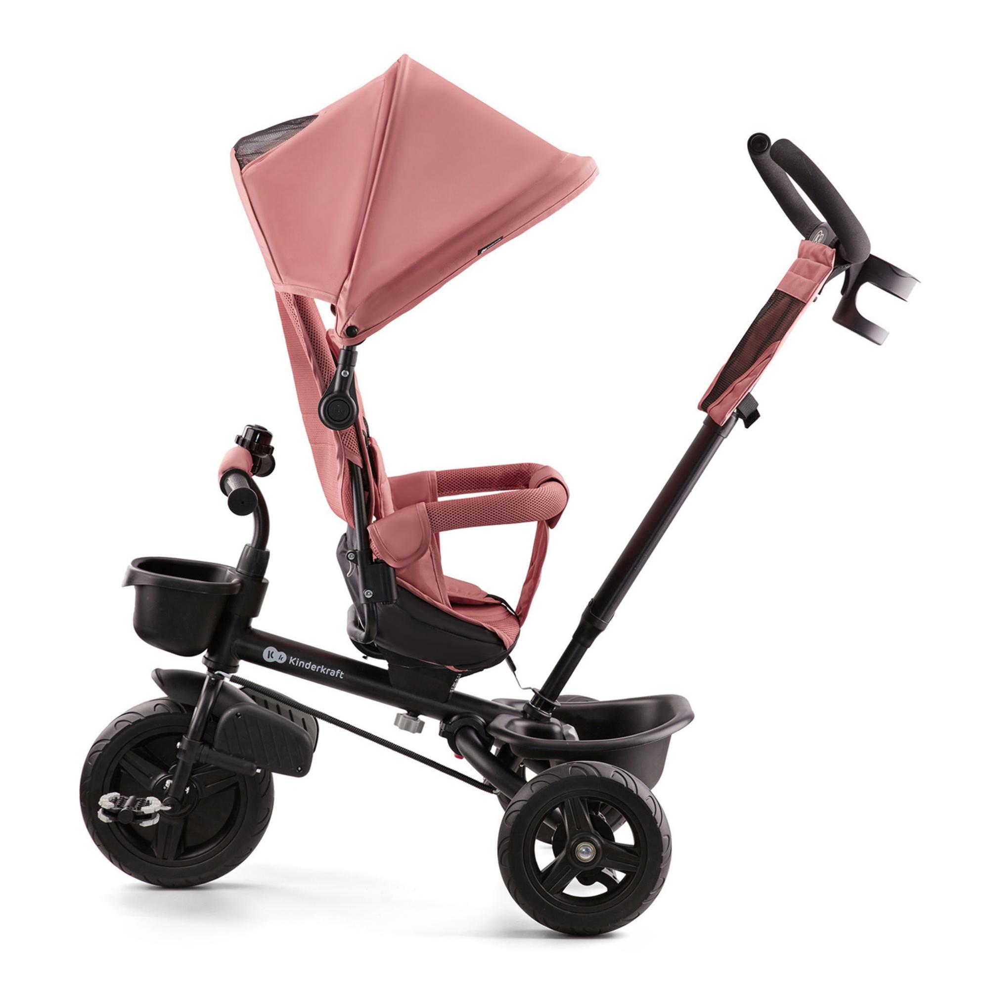 Segunda vida - Triciclo Kinderkraft AVEO rose pink - CD 4/10