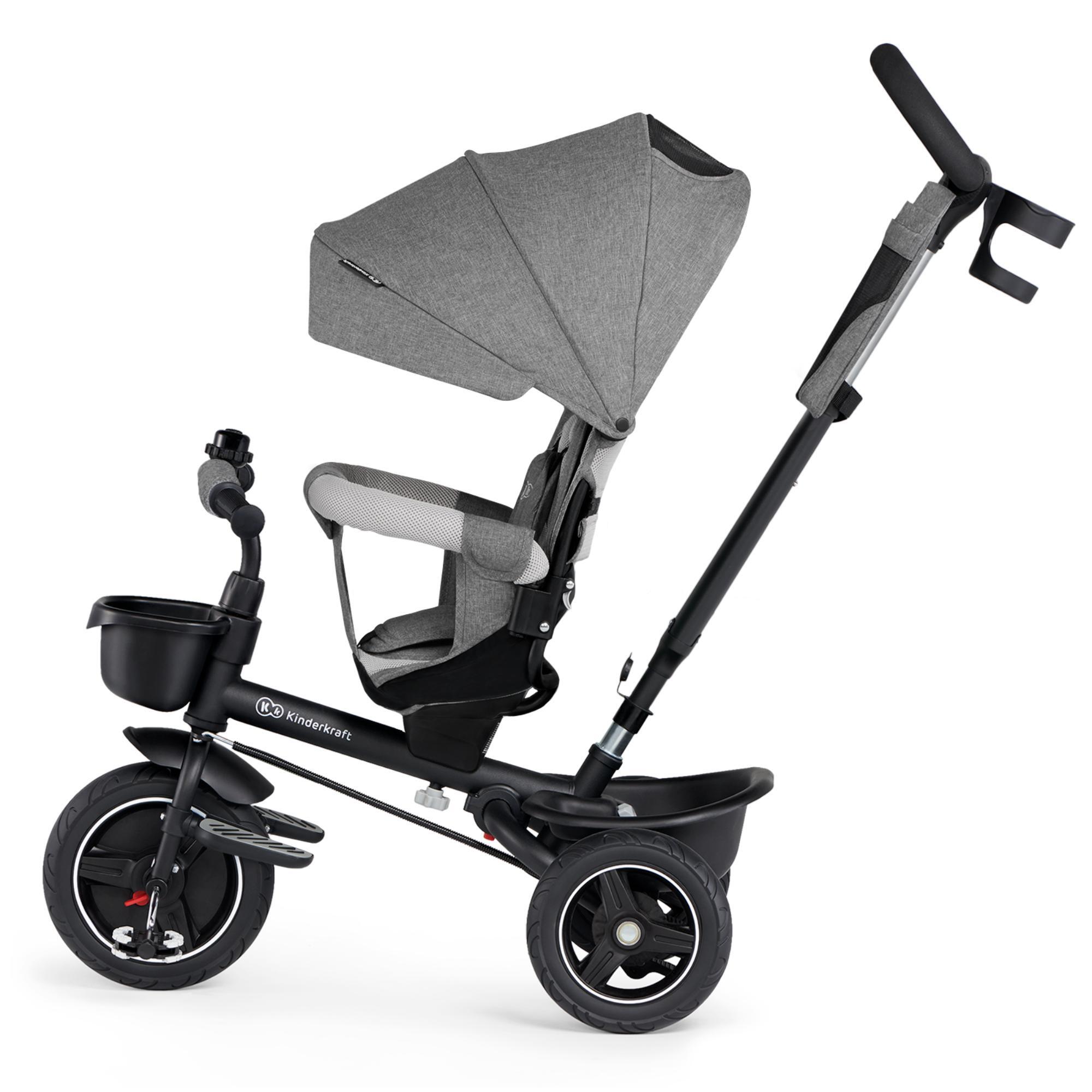 Triciclo Kinderkraft Spinstep grey - CD 4/12