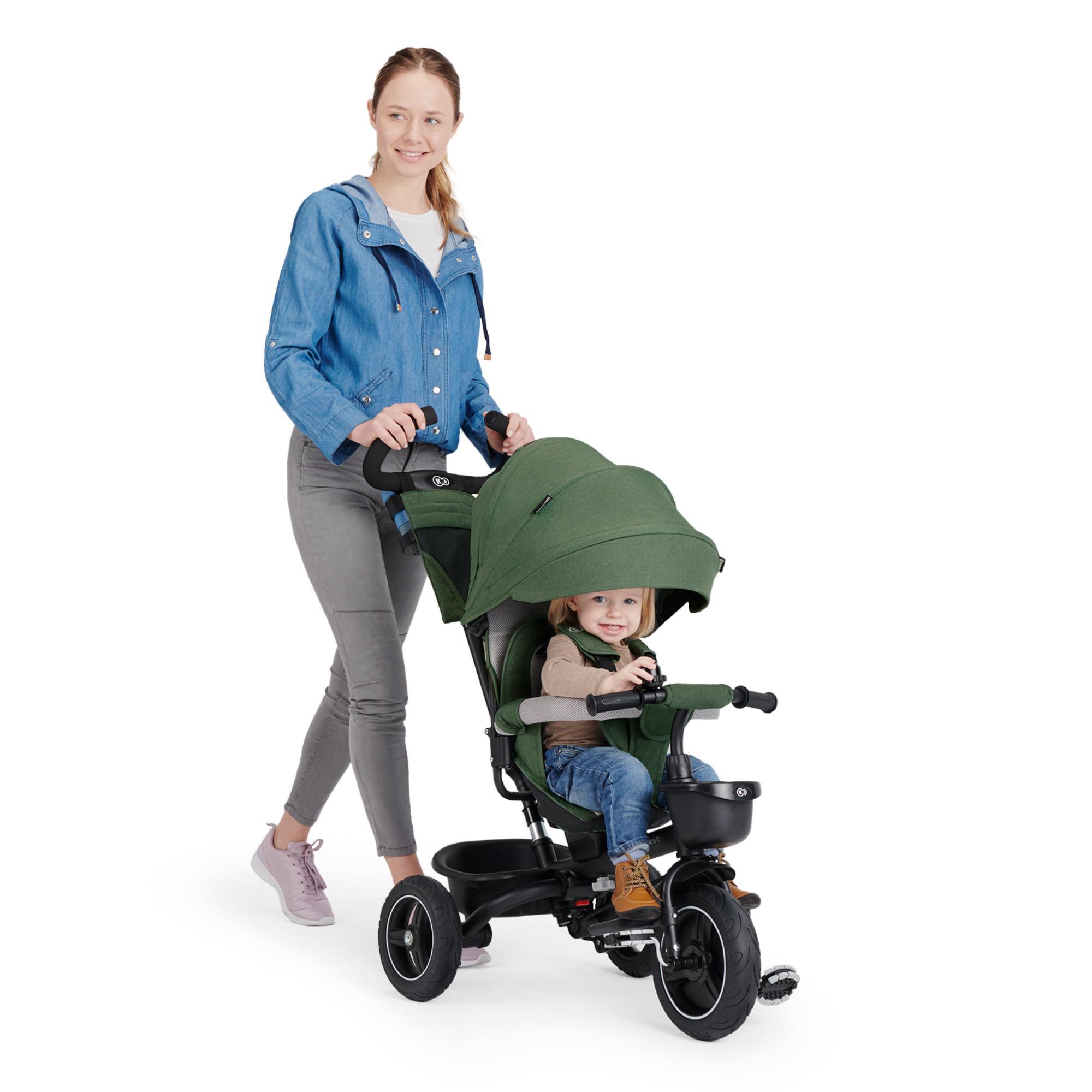 Triciclo Kinderkraft Spinstep grey - CD 9/12