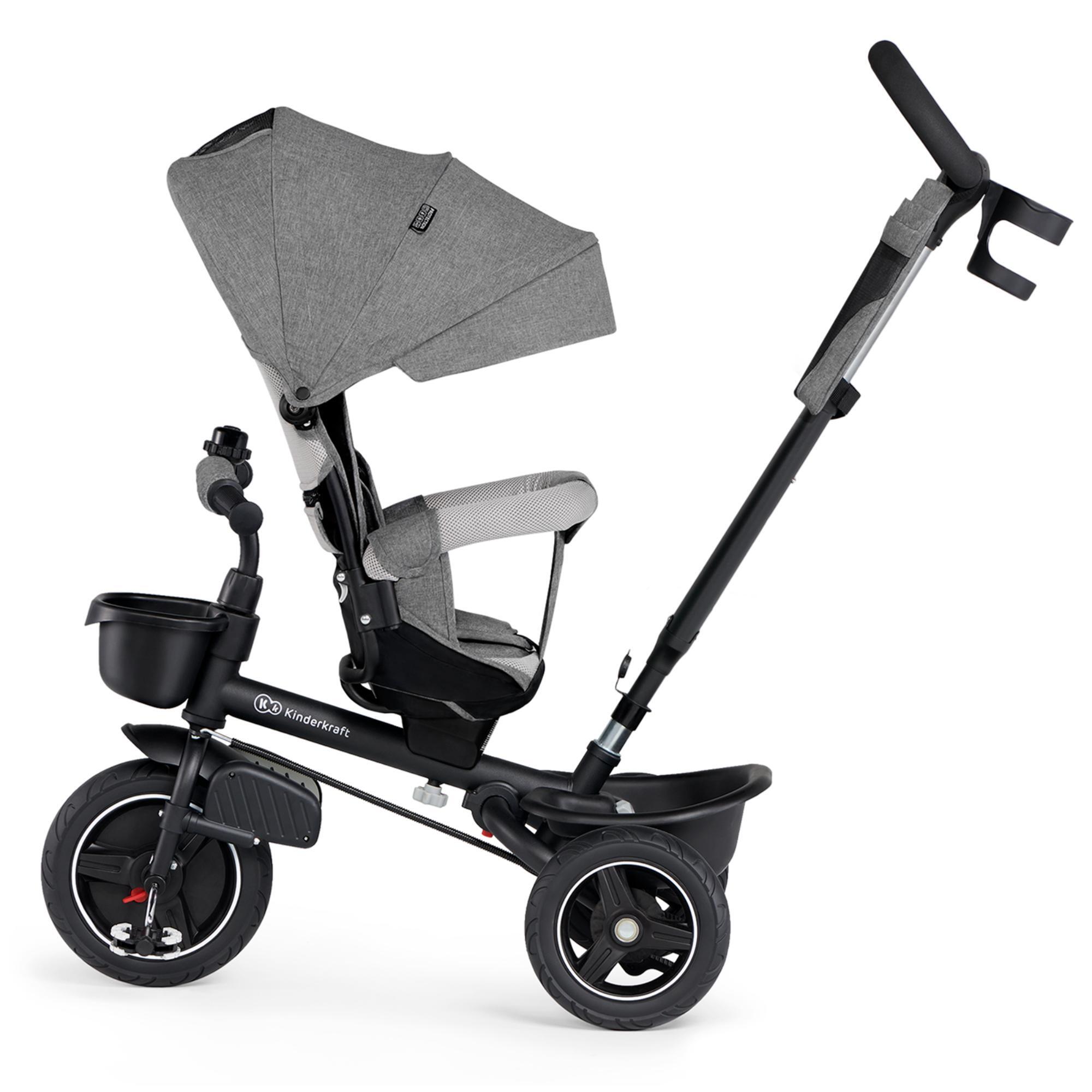 Triciclo Kinderkraft Spinstep grey - CD 3/12