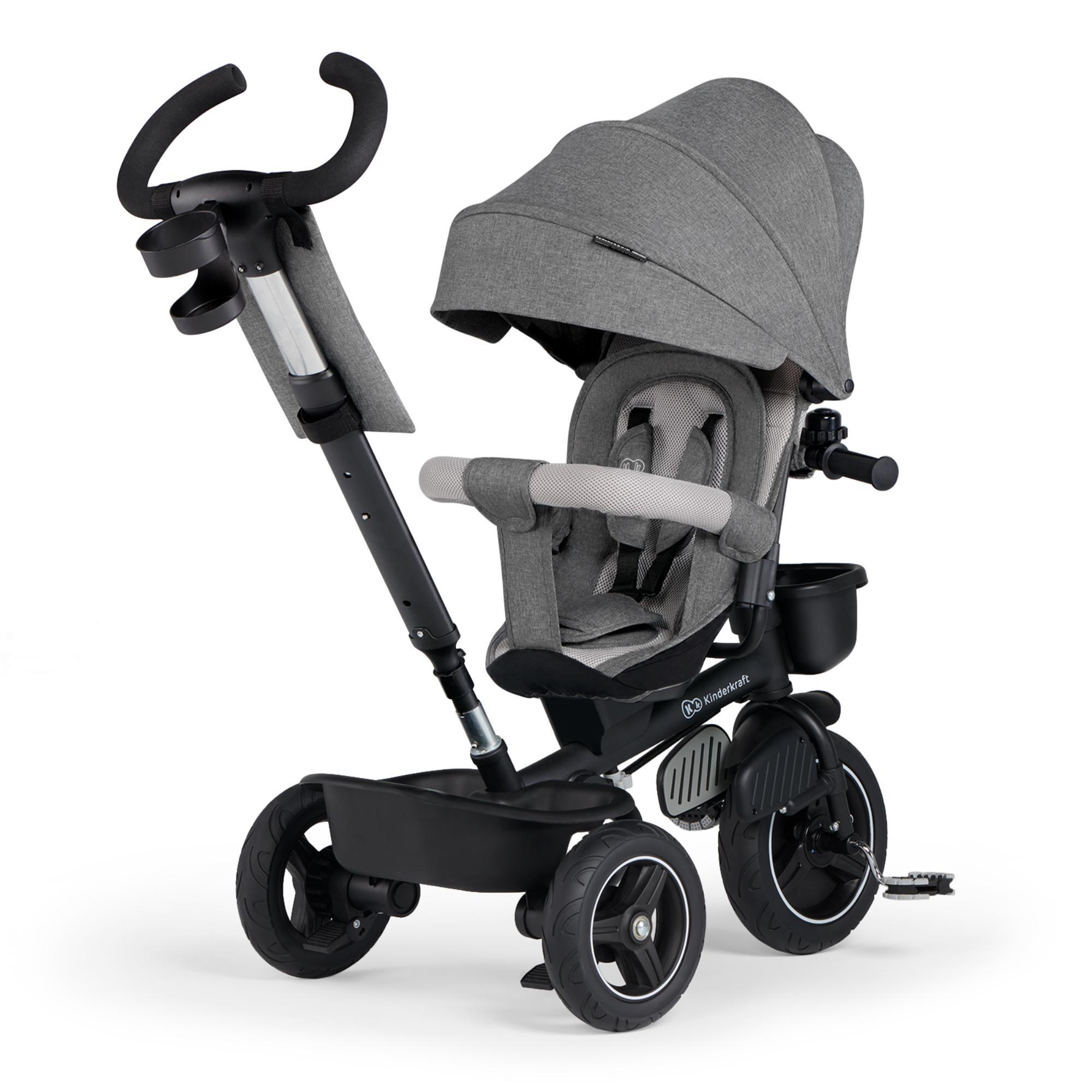 Triciclo Kinderkraft Spinstep grey - CD 5/12