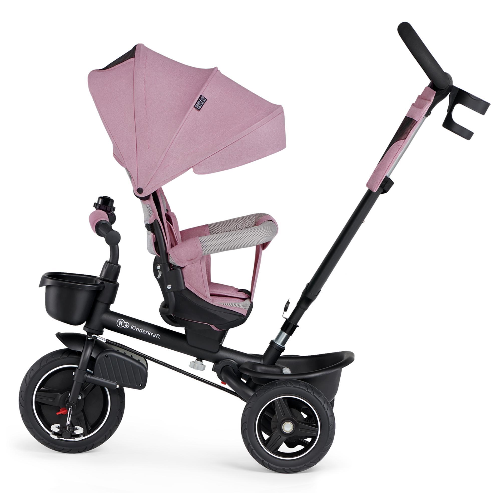Triciclo Kinderkraft Spinstep pink - CD 4/12