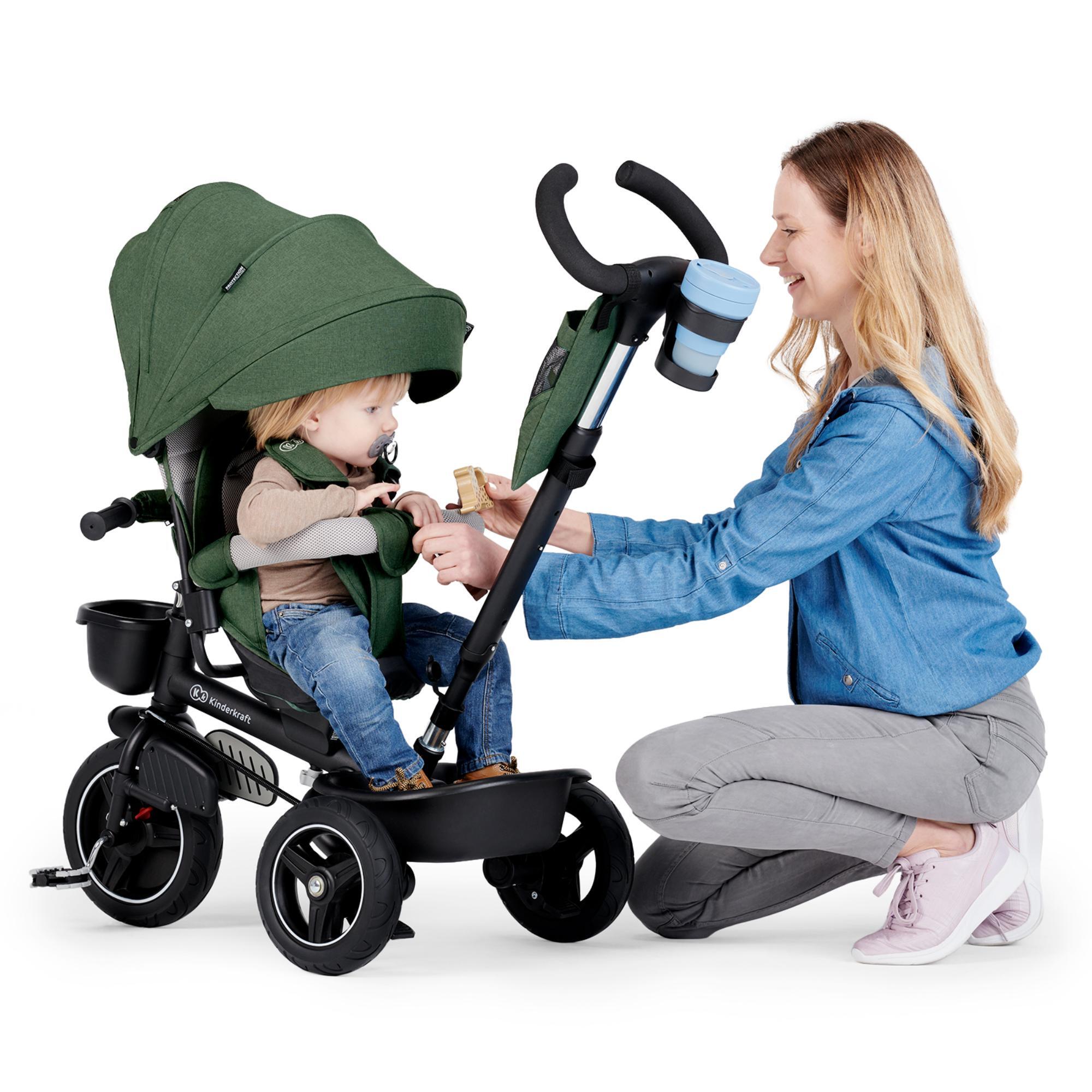 Triciclo Kinderkraft Spinstep pink - CD 10/12