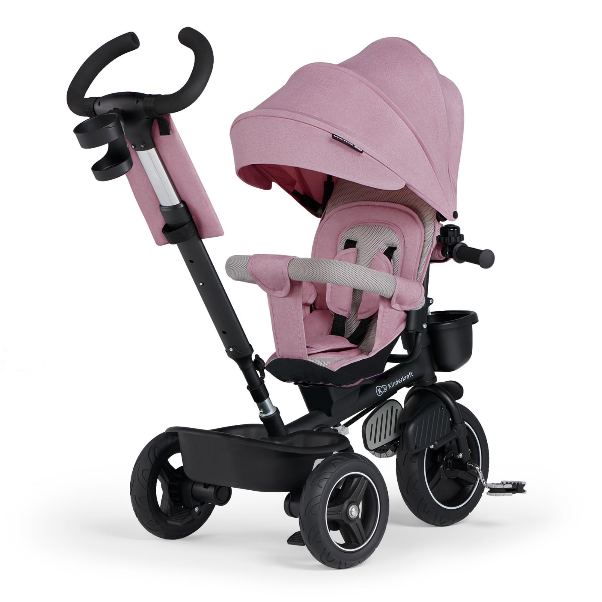 Triciclo Kinderkraft Spinstep pink - CD 3/12