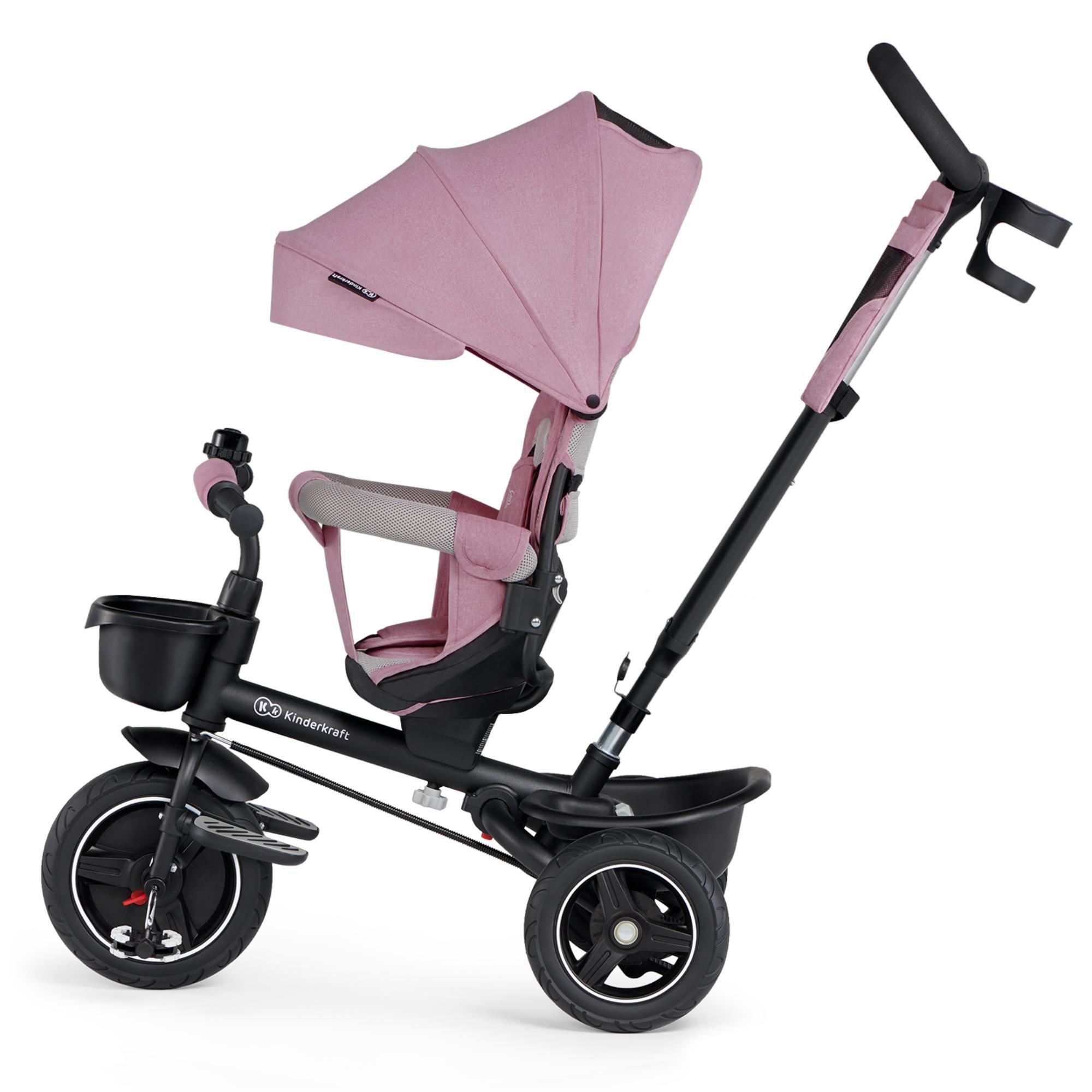 Triciclo Kinderkraft Spinstep pink - CD 2/12