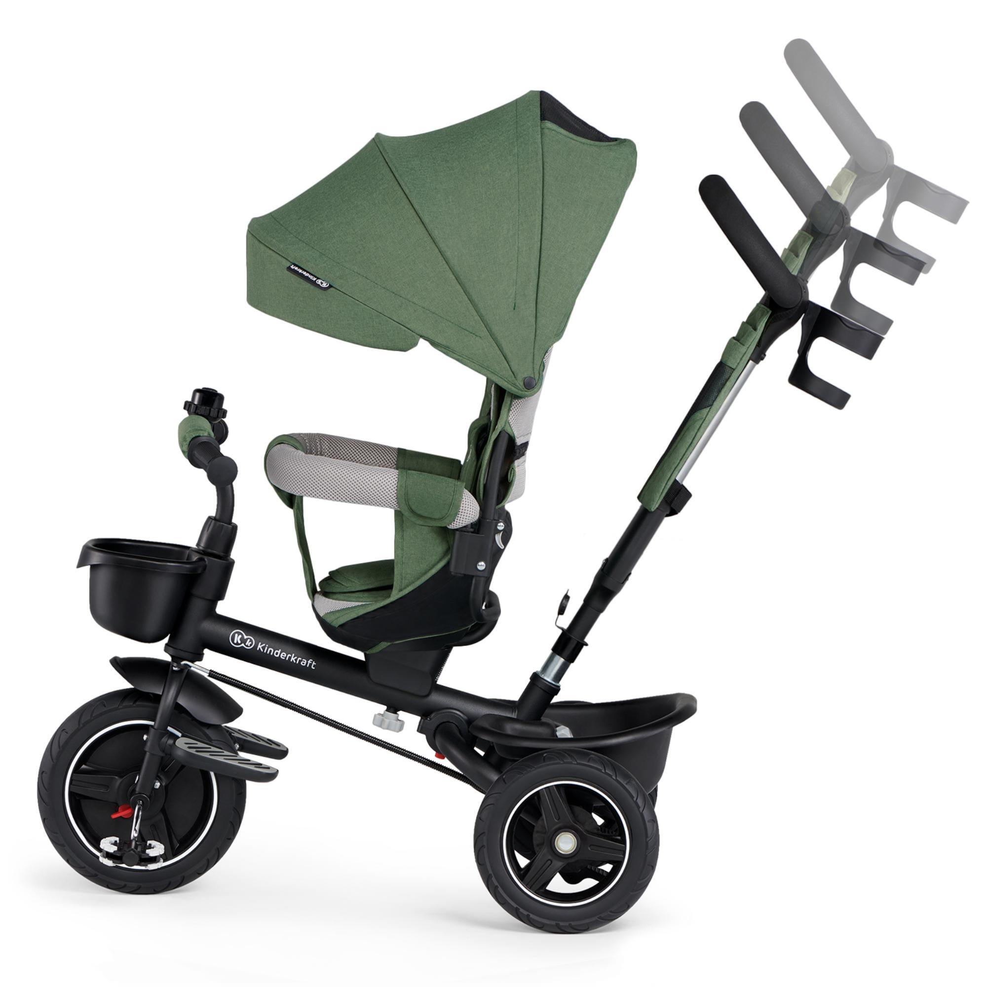 Triciclo Kinderkraft Spinstep green - CD 3/11