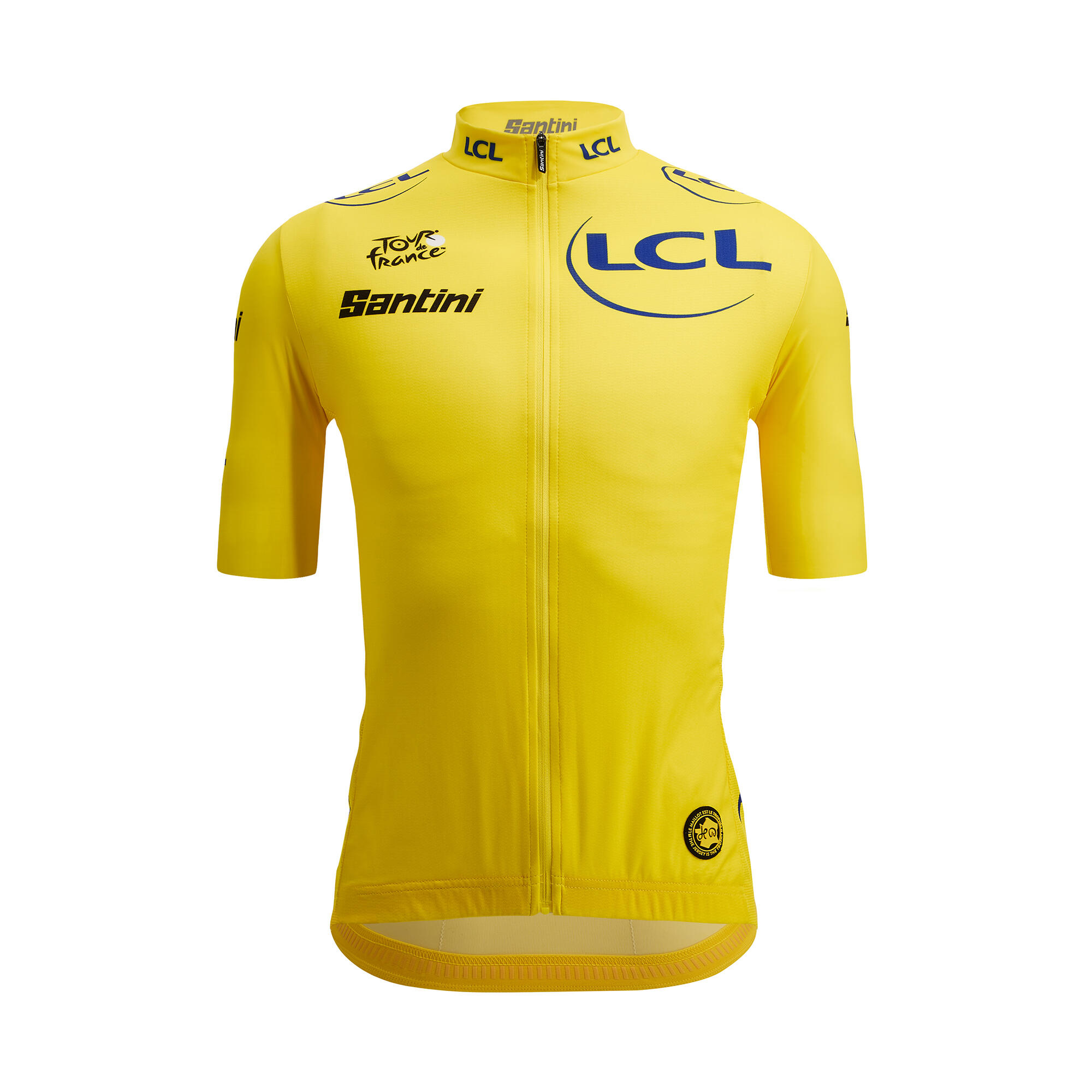Maglia gialla Leader Classifica Generale Tour de France 2025 Santini 2/3