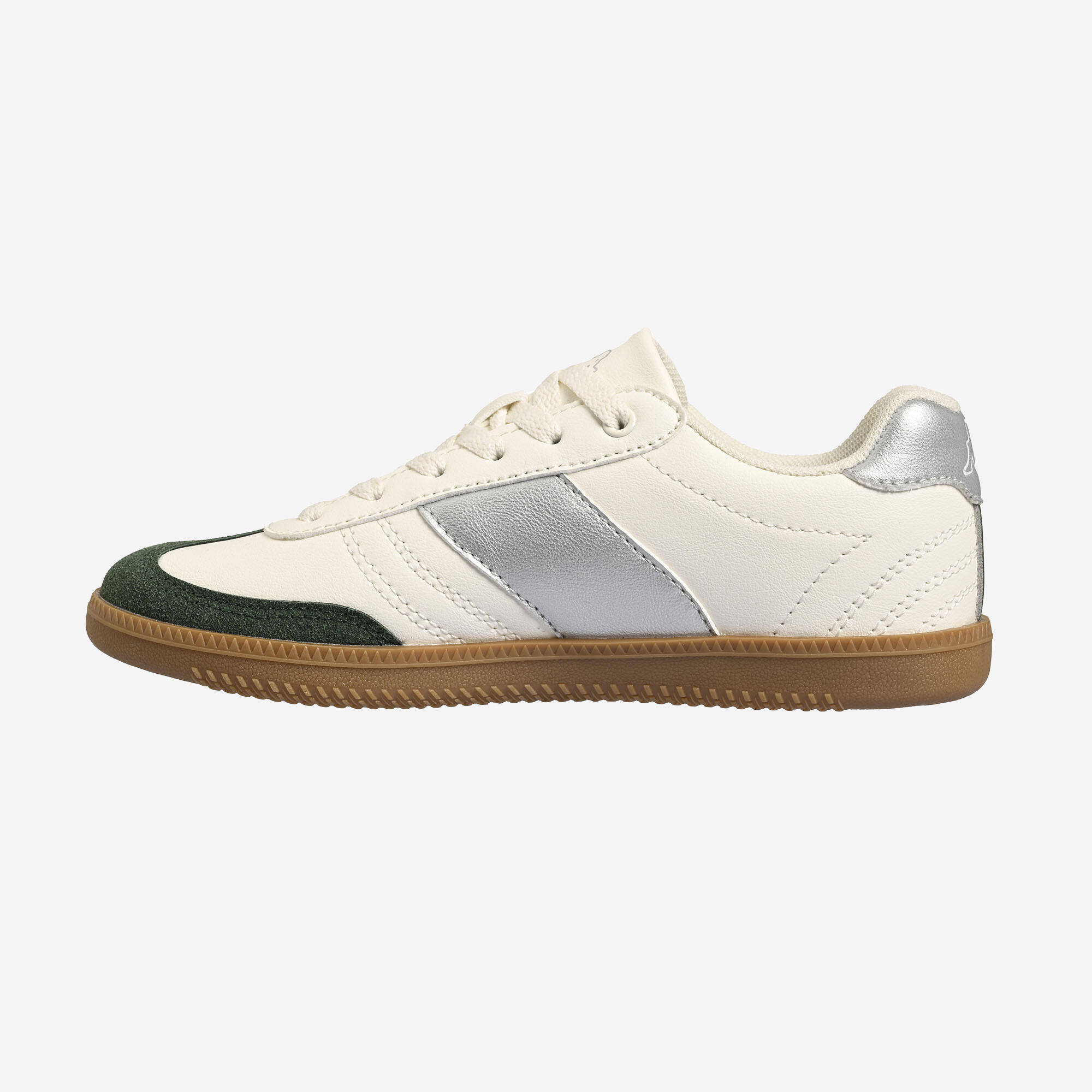 Baskets KAPPA femme  MATTEA beige argent vert 3/5