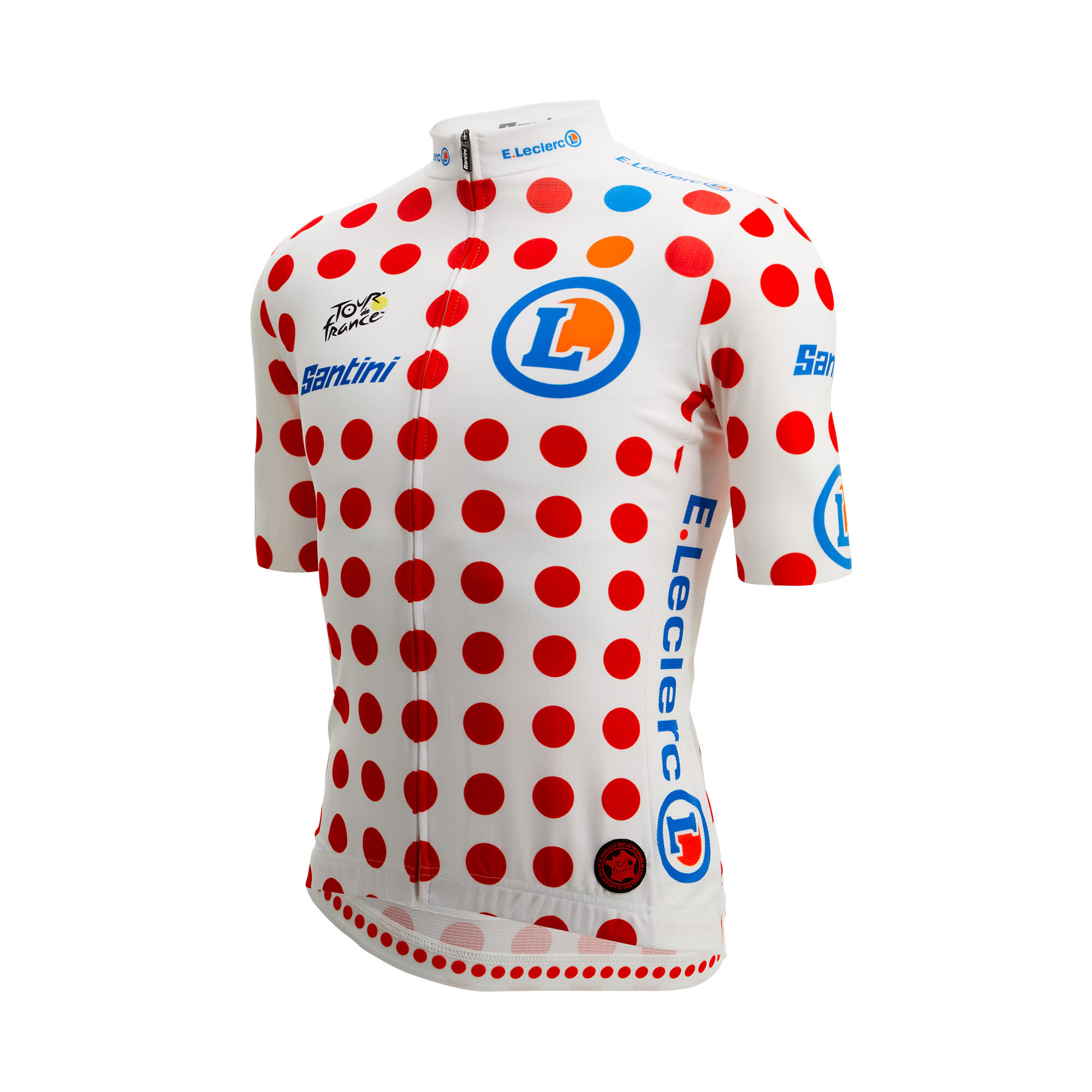 SANTINI Maglia pois Leader Classifica GPM Tour de France 2025 Santini