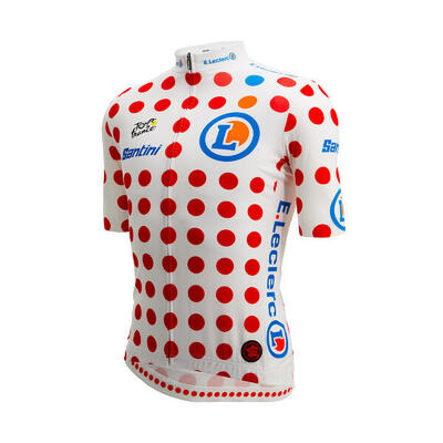 Maglia pois Leader Classifica GPM Tour de France 2025 Santini