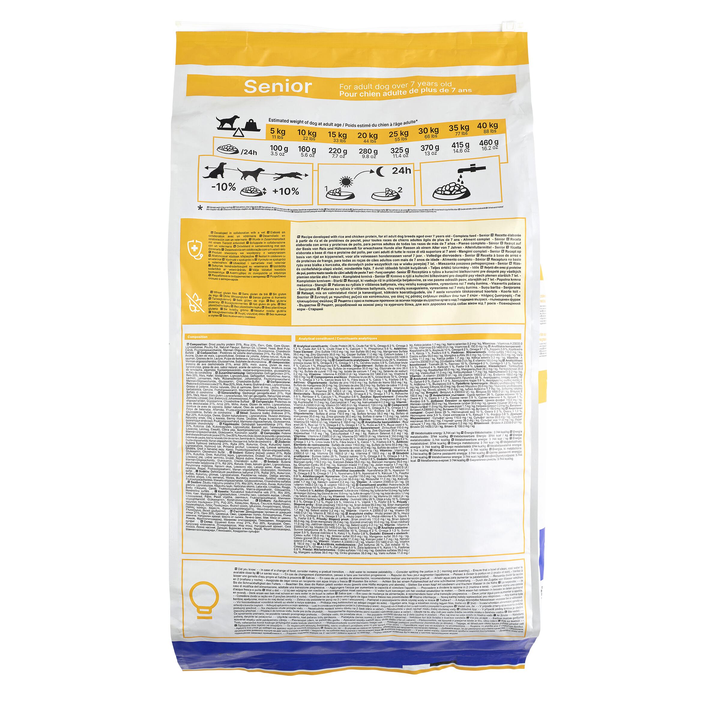 Croquettes pour chien senior 12KG 3/3