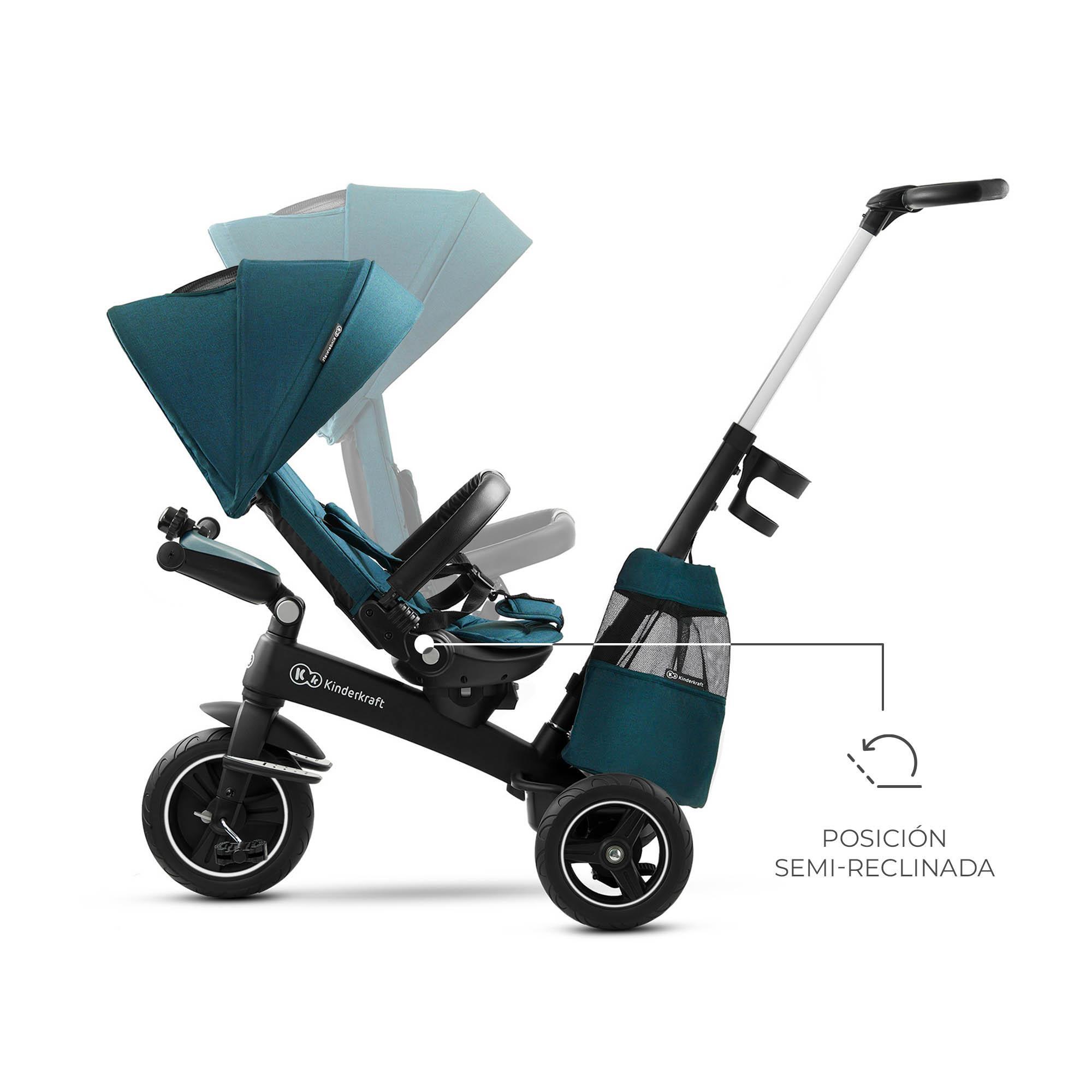 Triciclo Kinderkraft EASYTWIST green - CD 3/10