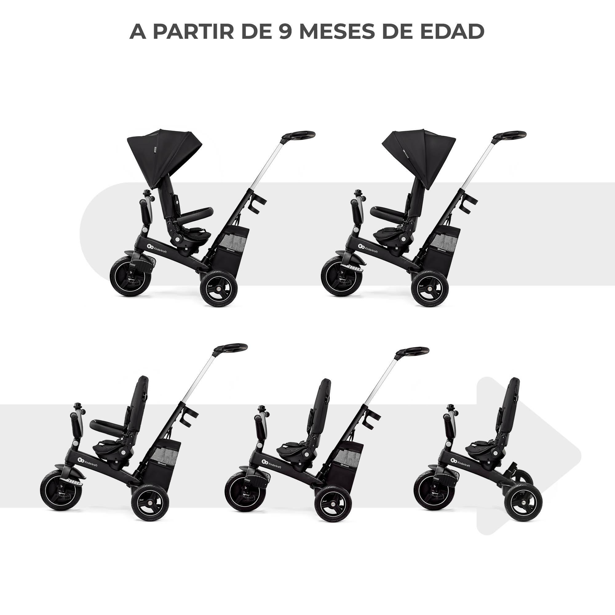 Tricicle Kinderkraft Easytwist Black CD 8/10