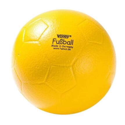 Volley®-Fussball aus Schaumstoff gelb