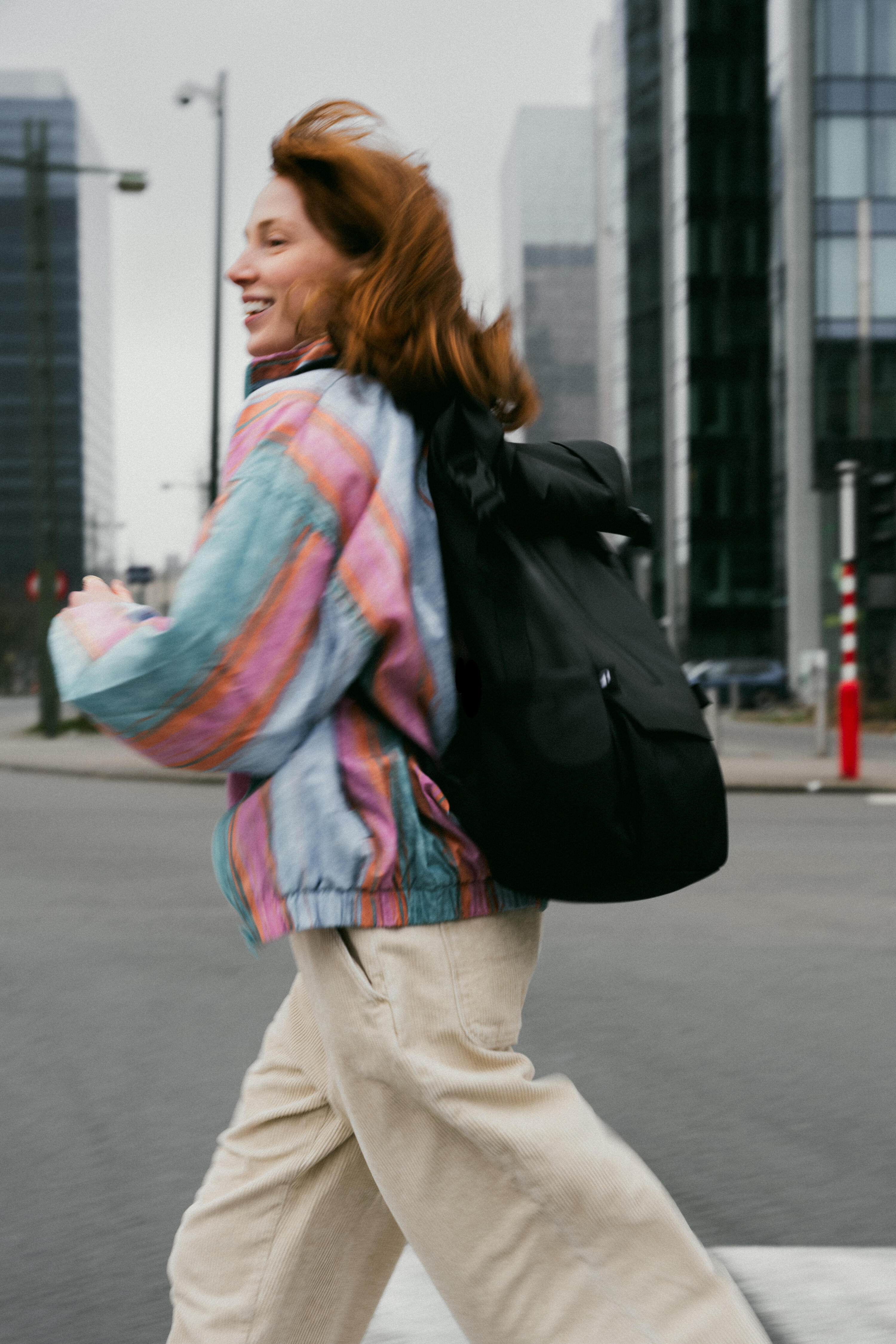 Sac à dos à enroulement avec poche pour ordinateur, 22-29 L 13/14