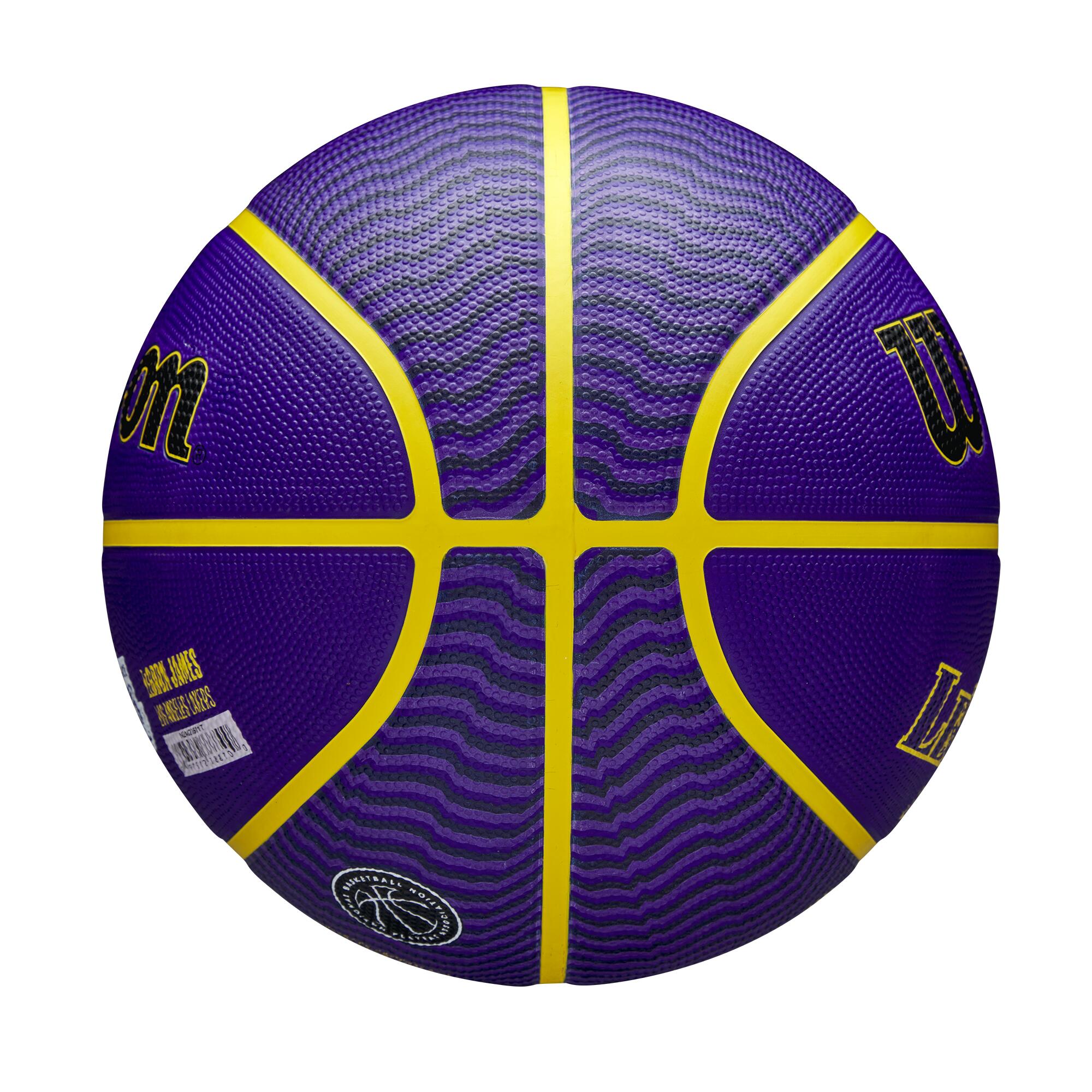 Pallone basket Wilson NBA ICON LEBRON JAMES taglia 7 2/5