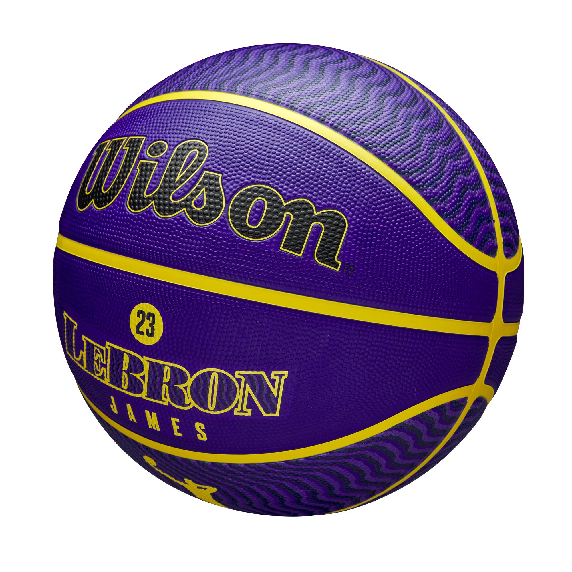 Pallone basket Wilson NBA ICON LEBRON JAMES taglia 7 4/5