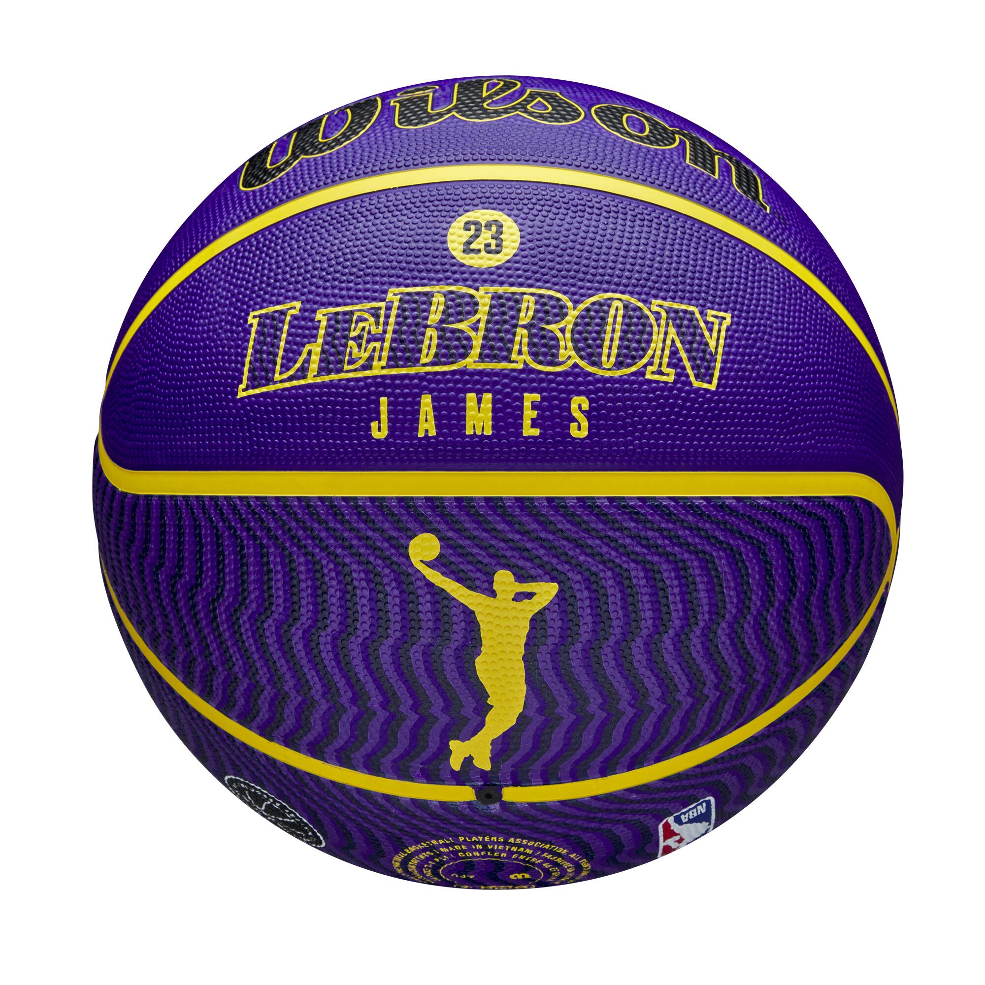 WILSON Pallone basket Wilson NBA ICON LEBRON JAMES taglia 7