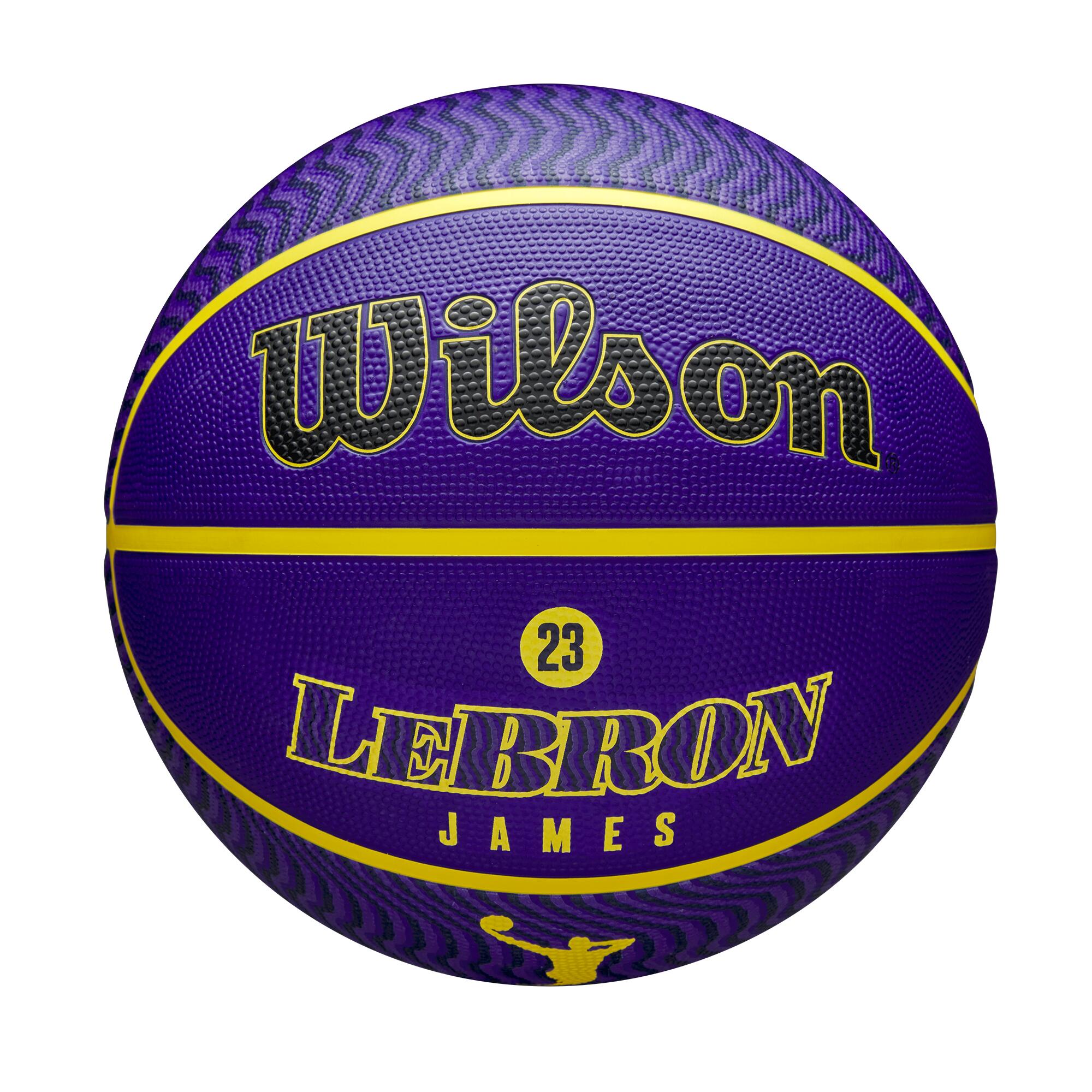 Pallone basket Wilson NBA ICON LEBRON JAMES taglia 7 5/5