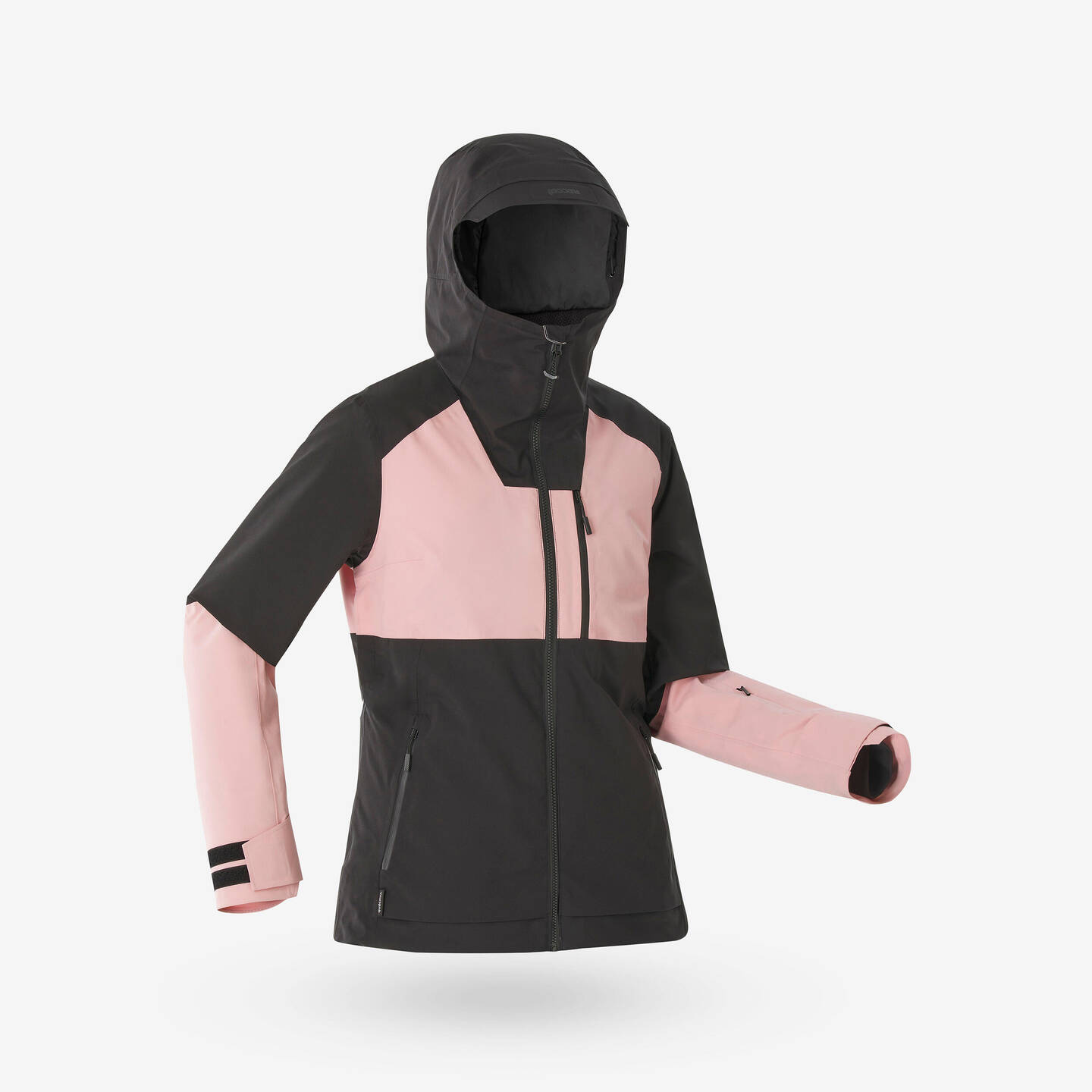 DECATHLON Skijacke 500 All Mountain Damen Rosa