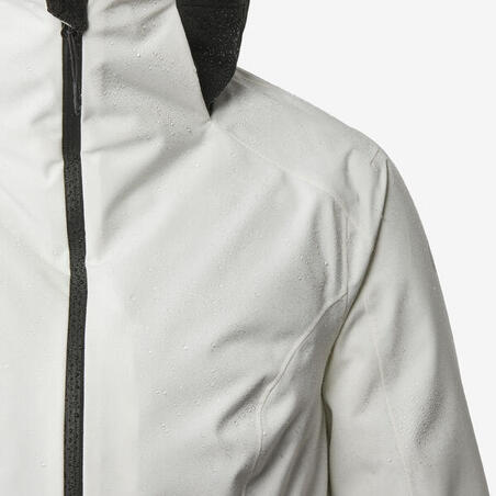 Куртка жіноча 500 для лижного спорту та сноубордингу біла