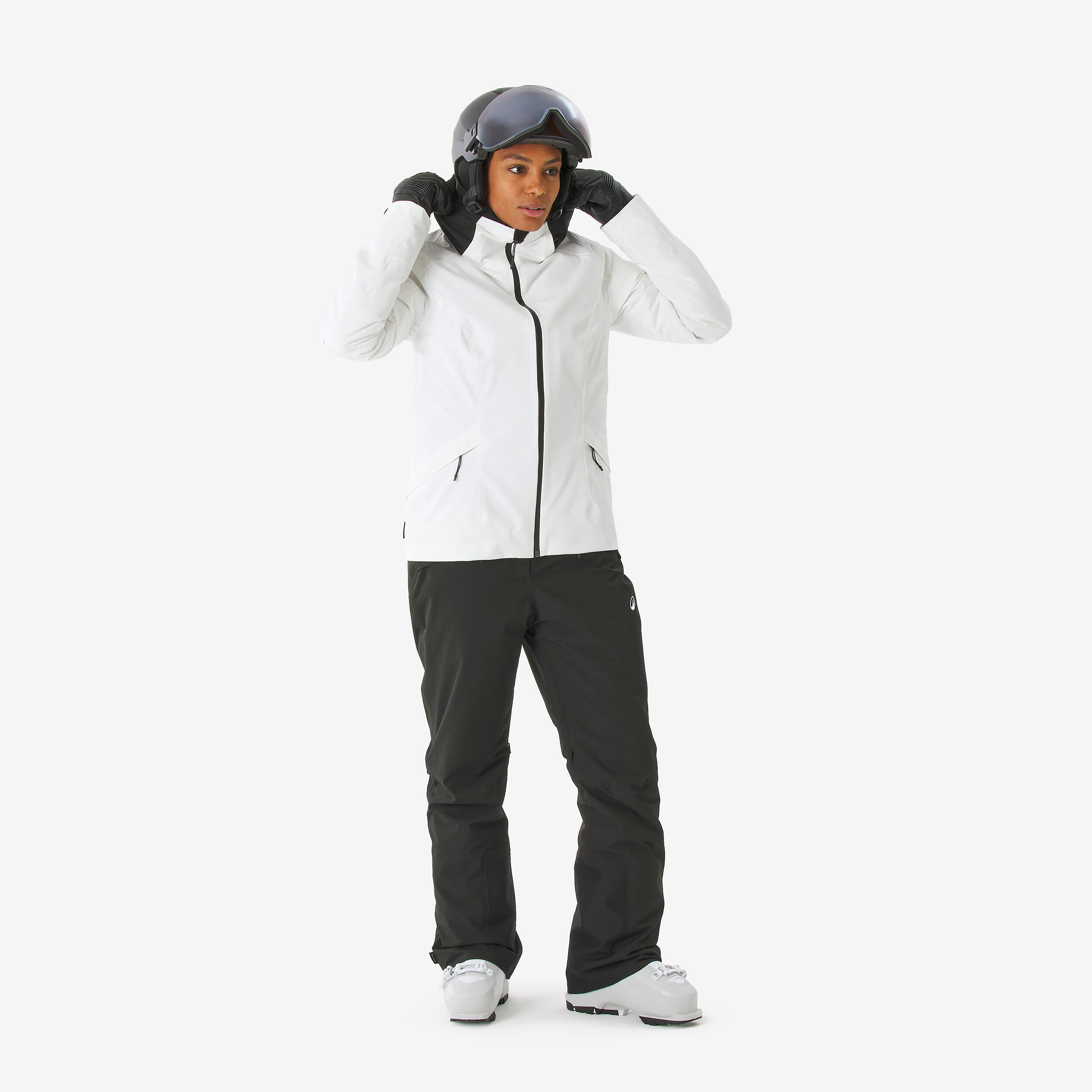 Women's Warm and Waterproof Ski and Snowboard Jacket, 500 2/11