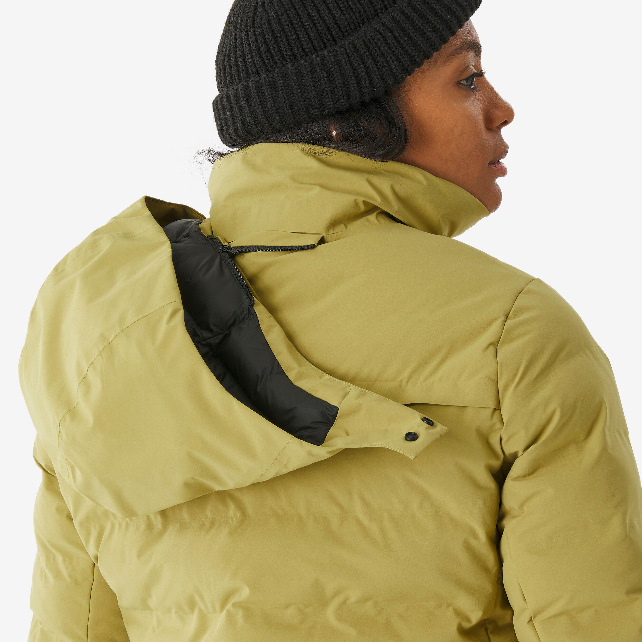 Manteau de ski et planche à neige chaud et ventilé femme, 500 11/18