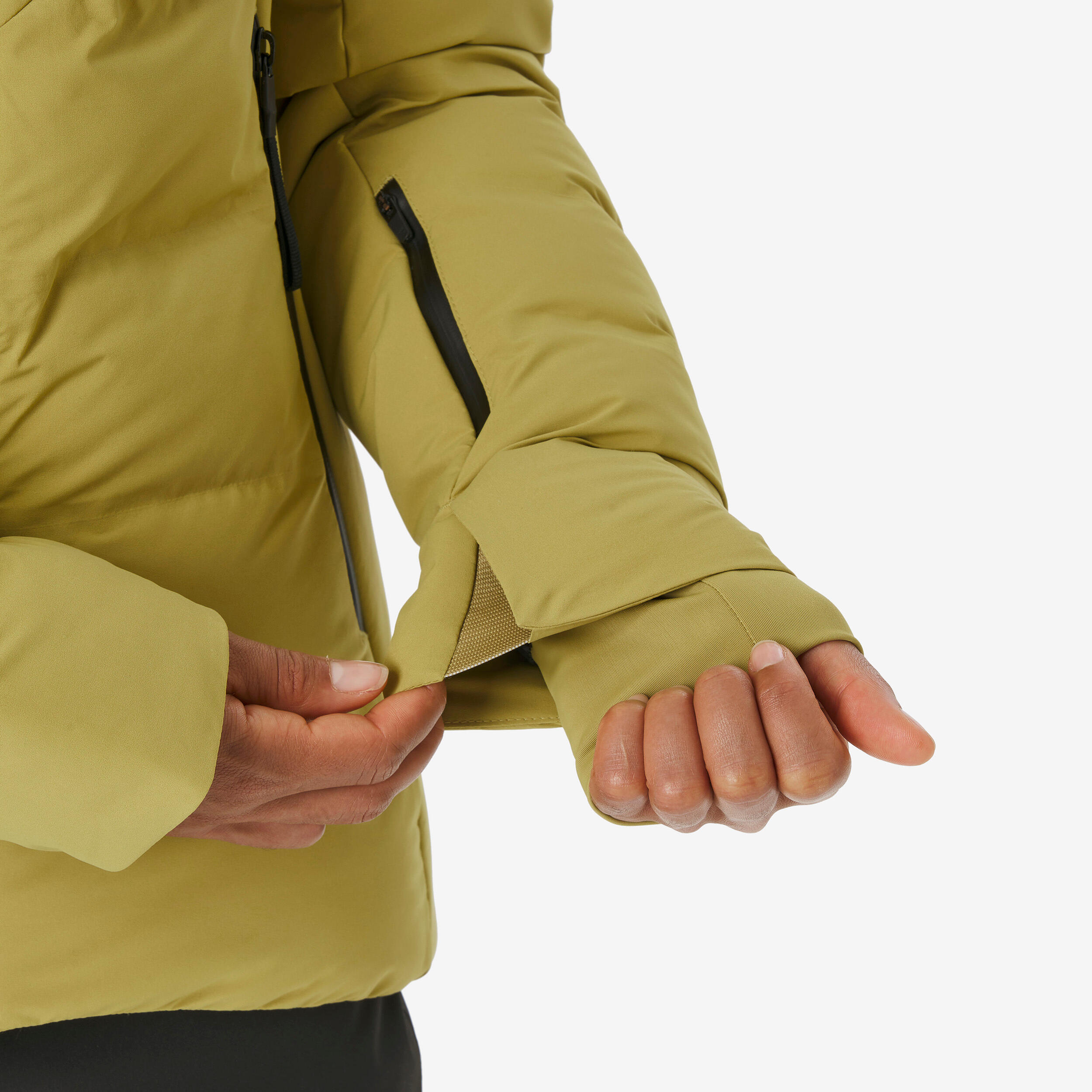 Manteau de ski et planche à neige chaud et ventilé femme, 500 10/18