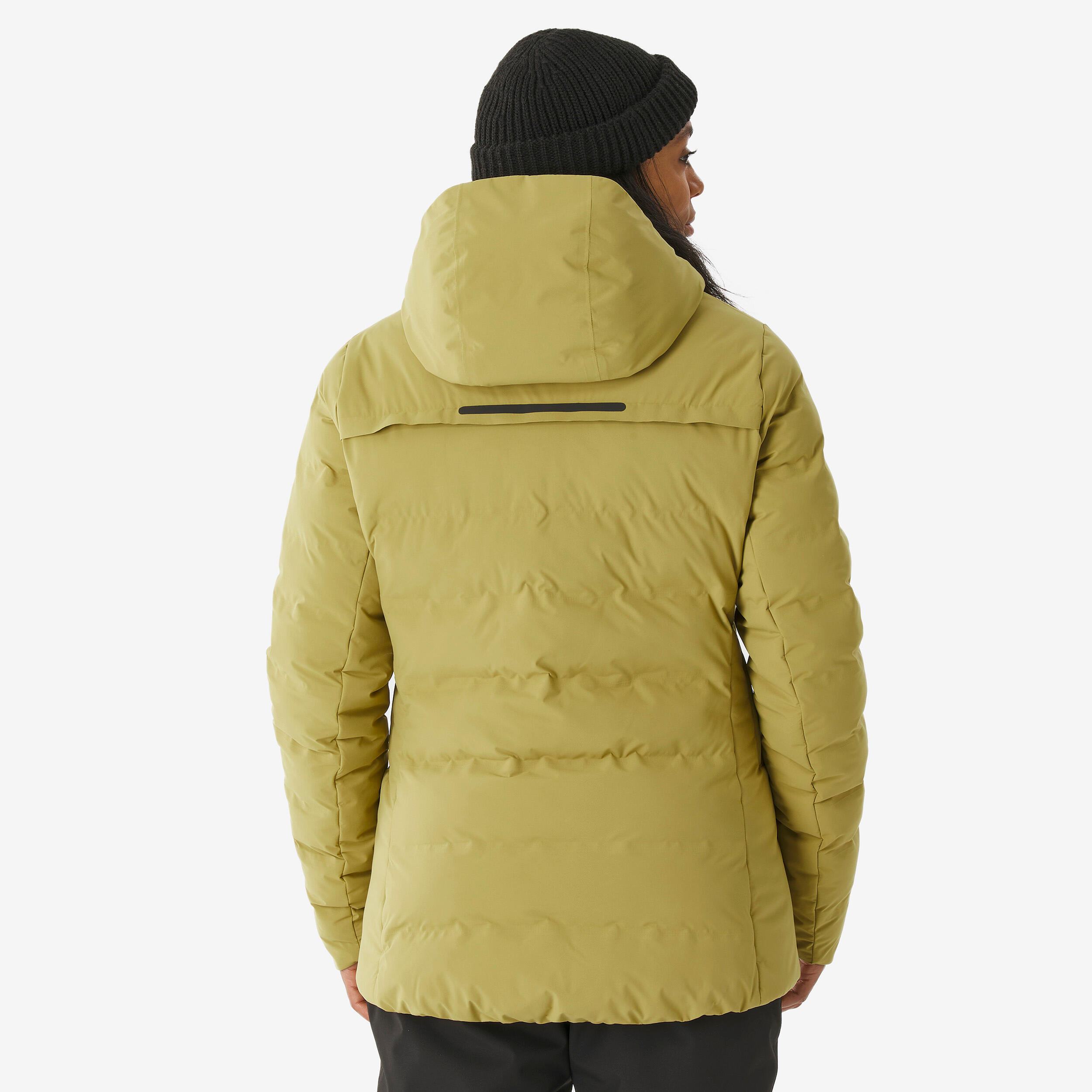 Manteau de ski et planche à neige chaud et ventilé femme, 500 3/18