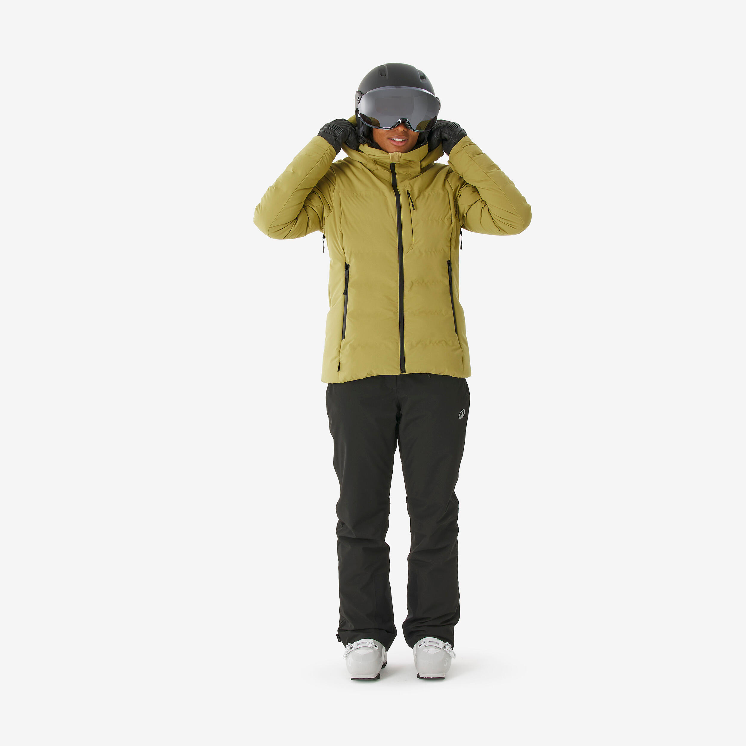 Manteau de ski et planche à neige chaud et ventilé femme, 500 Warm - WEDZE