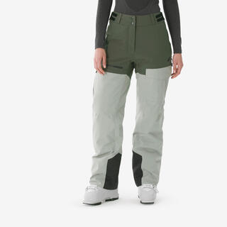 WEDZE PANTALÓN DE SKI Y SNOWBOARD MUJER VERDE - 500 AM