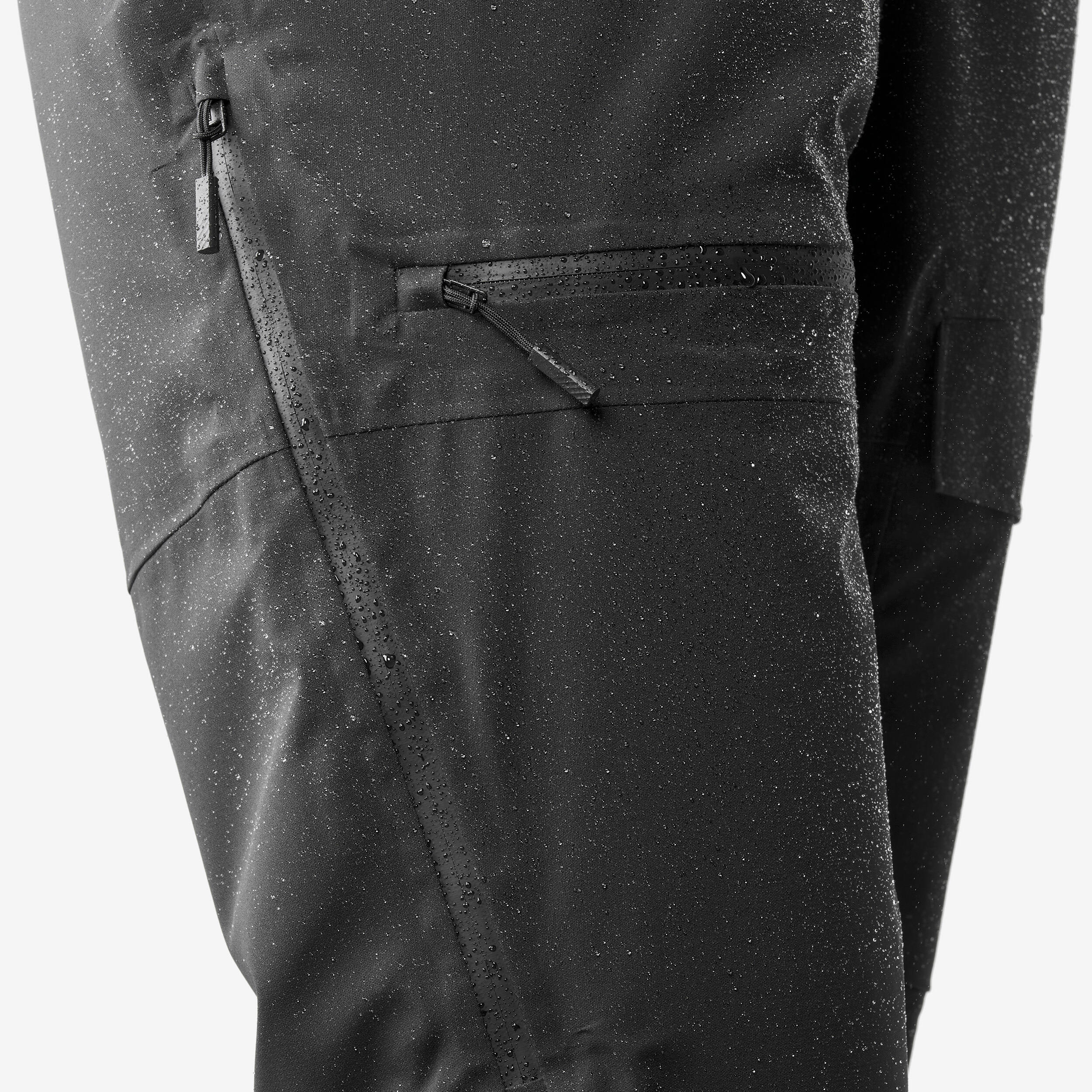 Ultrasport Pantalón de Esquí y Snowboard para Hombre Arlberg - Pantalón Softshell Impermeable
