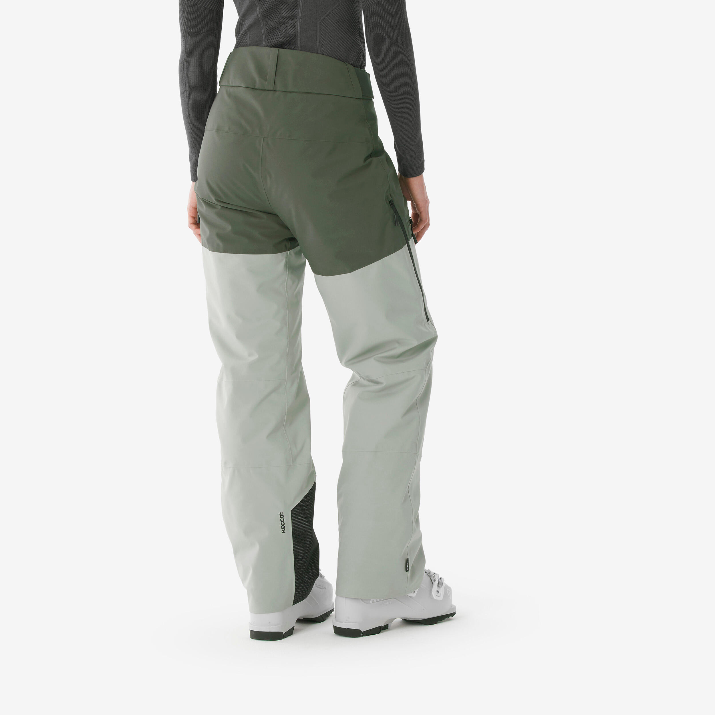 Women's Waterproof Breathable Ski and Snowboard Pants, 500 AM - WEDZE