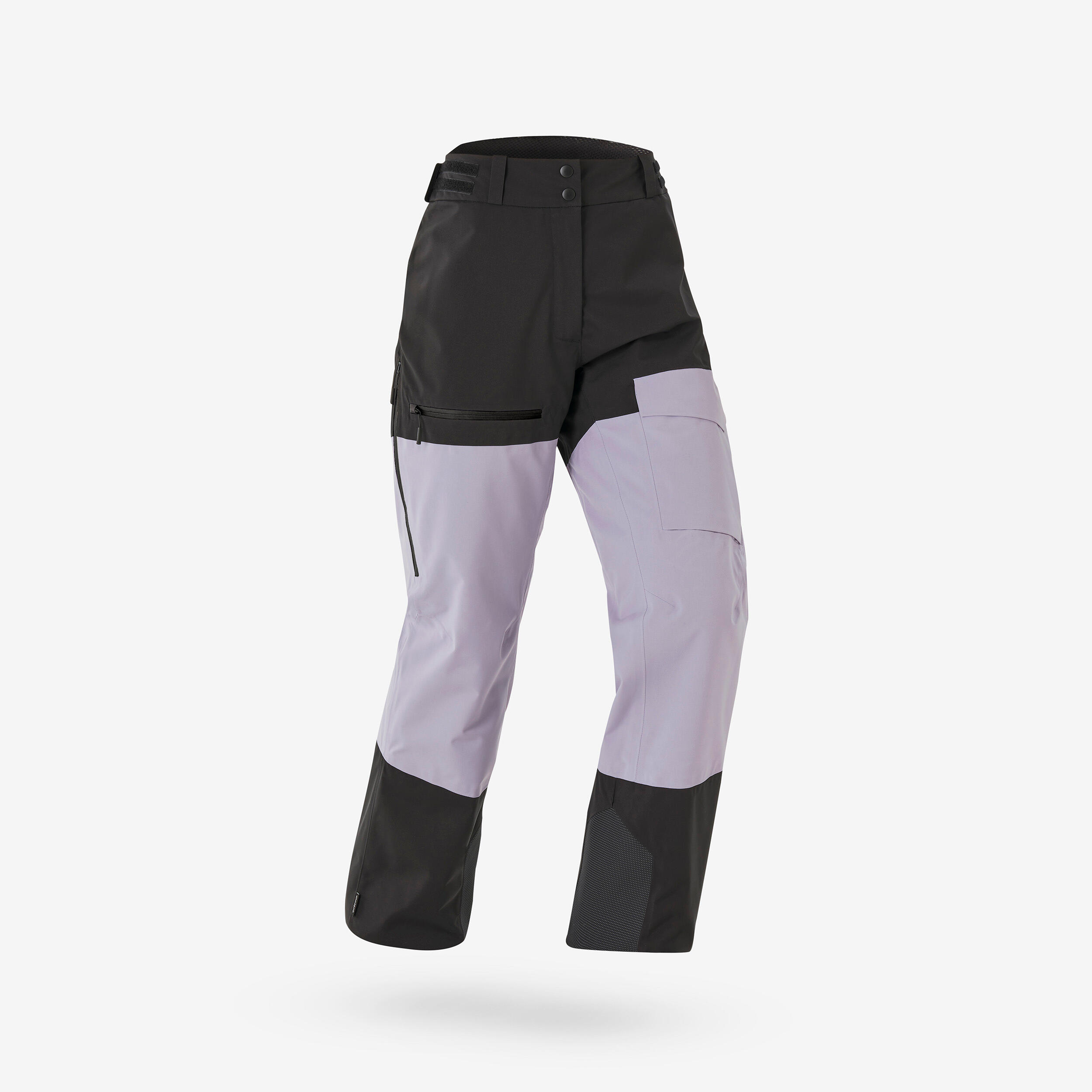 Pantalon de ski et snowboard imperméable femme, Pant 500 AM violet 15/25