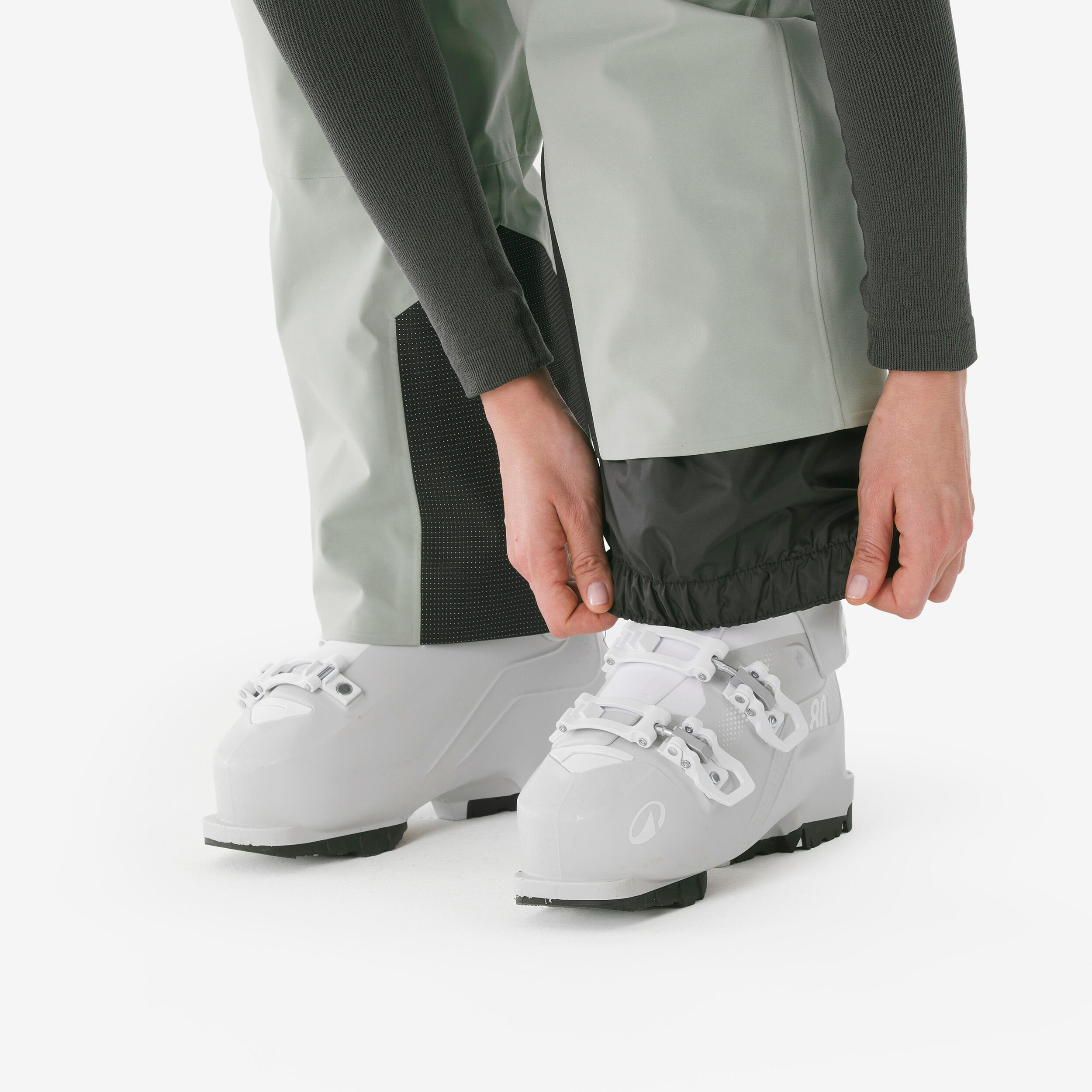 Pantalon de ski et planche à neige imperméable et respirant femme, 500 AM 11/16