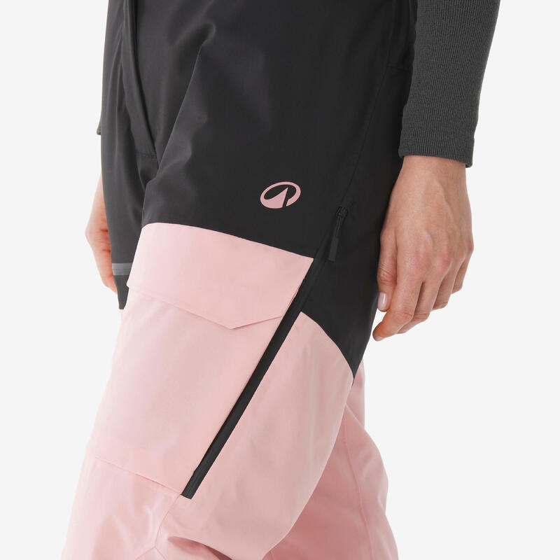 Kadın Kayak/Snowboard Pantolonu - Pembe - 500 AM