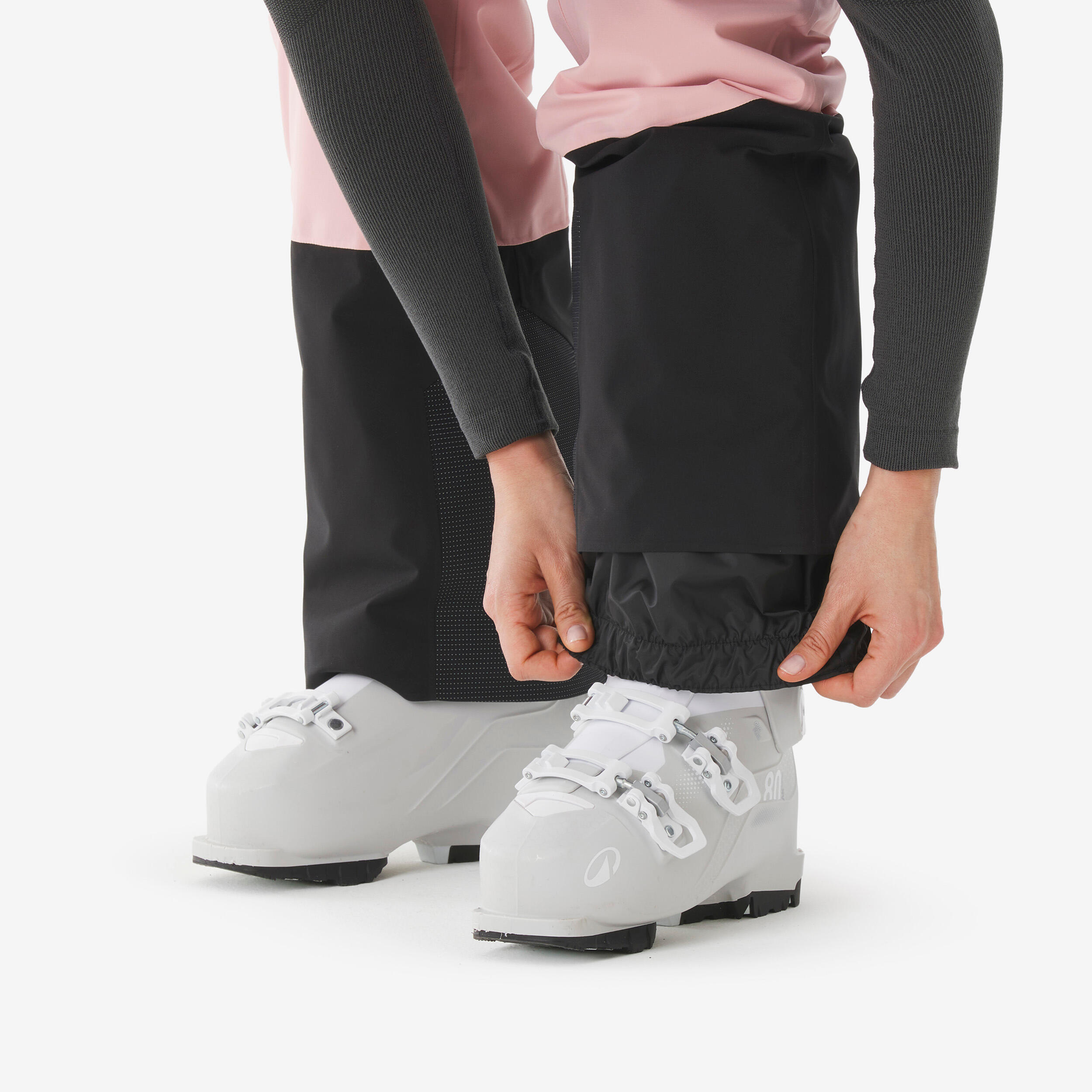 Pantalones De Esquí Mujer HOTIAN – Impermeables, Térmicos, Tirantes Desmontables – Snowboard Y Deportes Invierno
