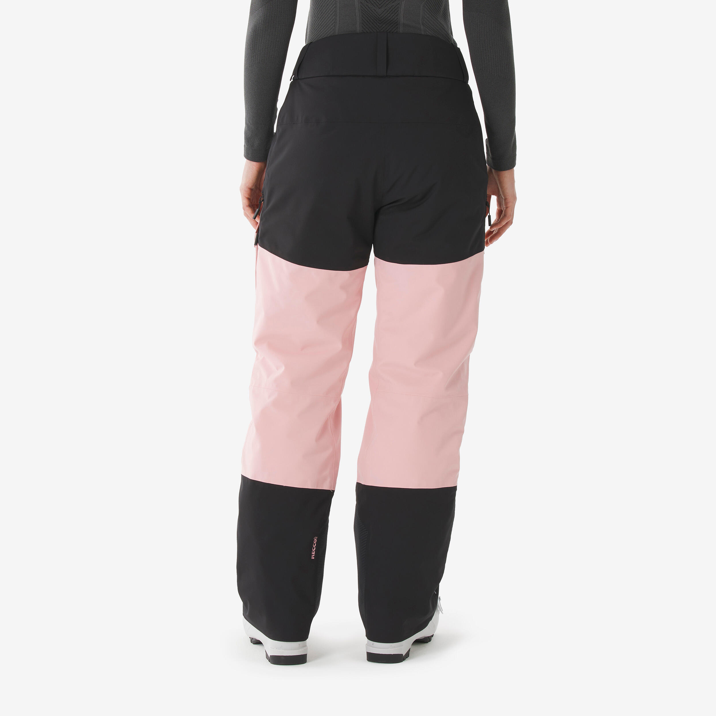 Pantalones De Esquí Mujer HOTIAN – Impermeables, Térmicos, Tirantes Desmontables – Snowboard Y Deportes Invierno