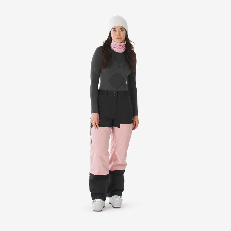 Kadın Kayak/Snowboard Pantolonu - Pembe - 500 AM