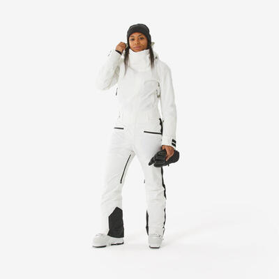 Tuta sci donna SUIT 500 impermeabile beige