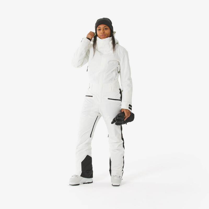 Combinezon călduros schi și snowboard SUIT 500 bleumarin damă