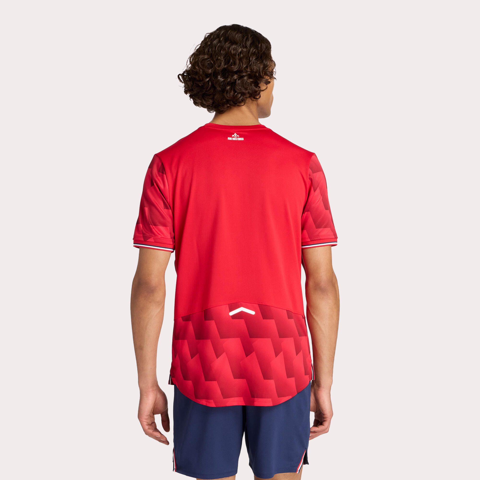 MAILLOT LOSC DOMICILE ADULTE 2025/2026 ROUGE BLANC 6/11