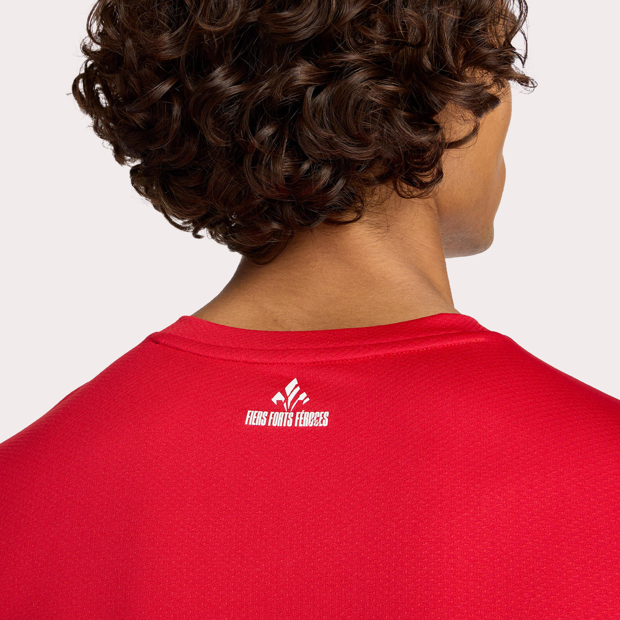 MAILLOT LOSC DOMICILE ADULTE 2025/2026 ROUGE BLANC 9/11