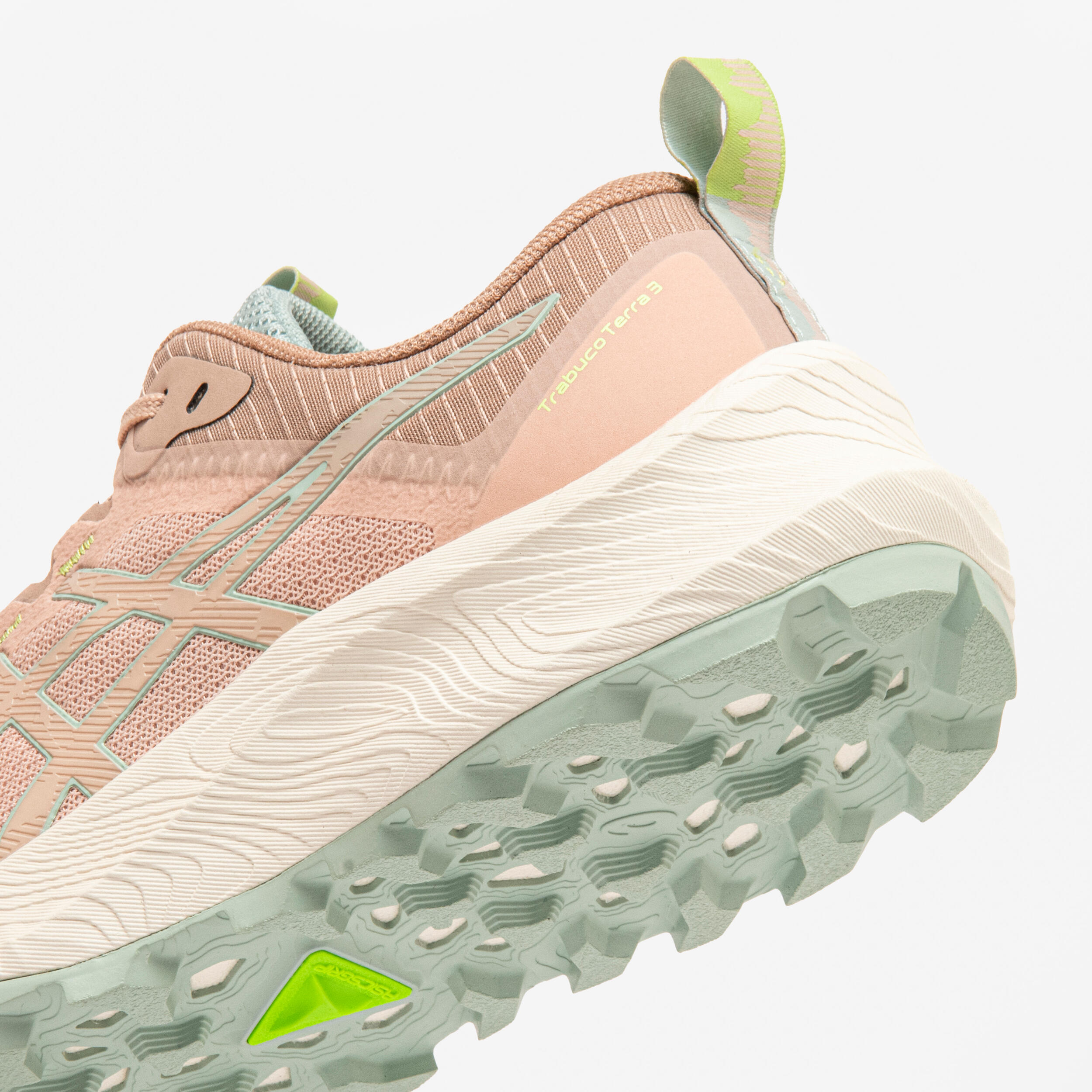 Scarpe trail donna Asics TRABUCO TERRA 3 rosa-grigio 6/8
