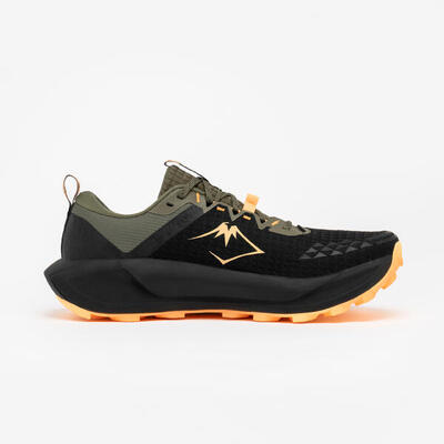 Scarpe trail uomo Asics GEL TRABUCO 13 nero-verde militare-arancione