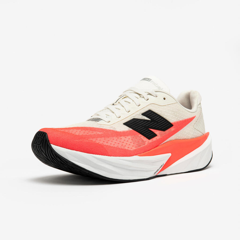 New Balance Men's Running Shoes Fuelcell Rebel V5 White/Red