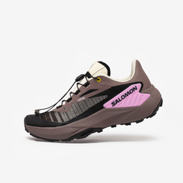 Chaussures de Trail Running Femme, Salomon Genesis roses et noires