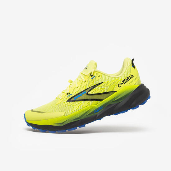 Zapatillas de Trail Running Hombre, Brooks Cascadia 19 amarillo