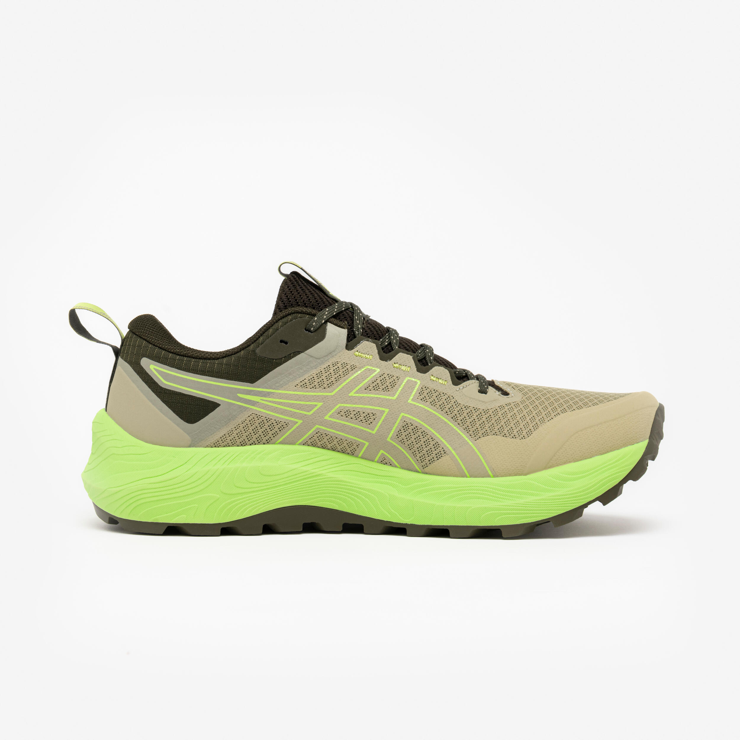 Chaussures de Trail Running Homme, Asics Trabuco Terra 3 vertes 2/11