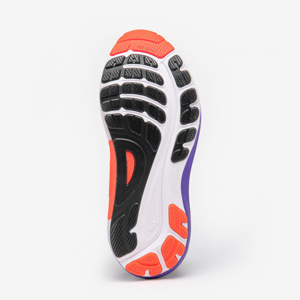 Moški tekaški copati, Asics Superion 8, črni/vijolični